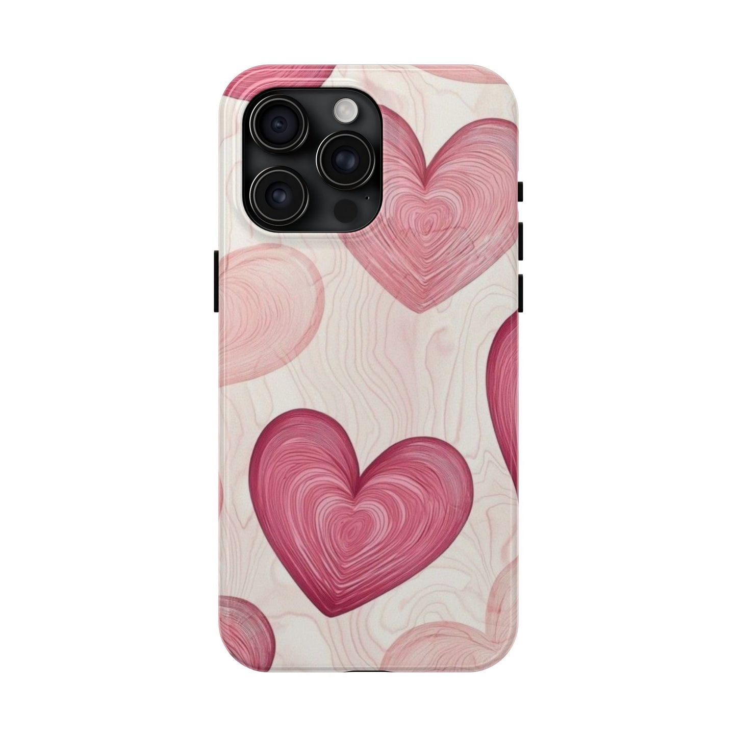Romantic Heart Phone Cases - Cute, Durable Covers for Valentine's Day, Gift for Her, Love Decor, Phone Accessories