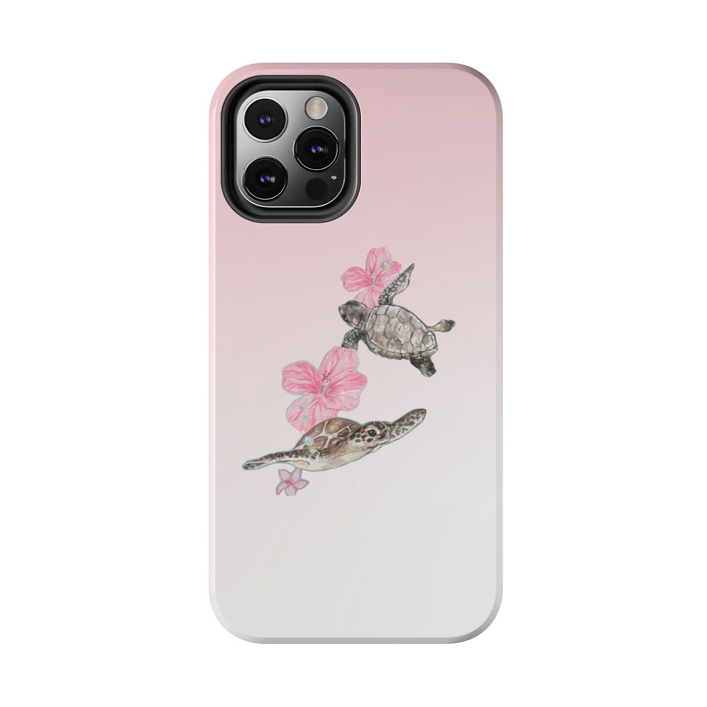 Turtle Phone Case – Tropical Tough Cover, Beach Lover Gift, Ocean Aesthetic, Durable Accessory for Summer, Fun & Functional Case