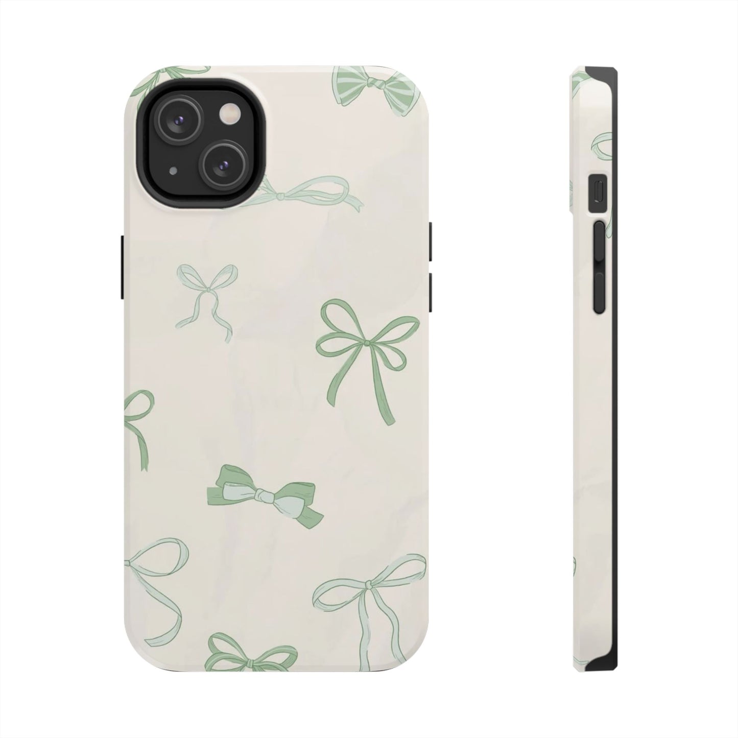 Delicate Bow Phone Cases, Floral Phone Covers, Cute Tech Accessories, Gift for Her, Pastel Aesthetic, Birthday Gifts