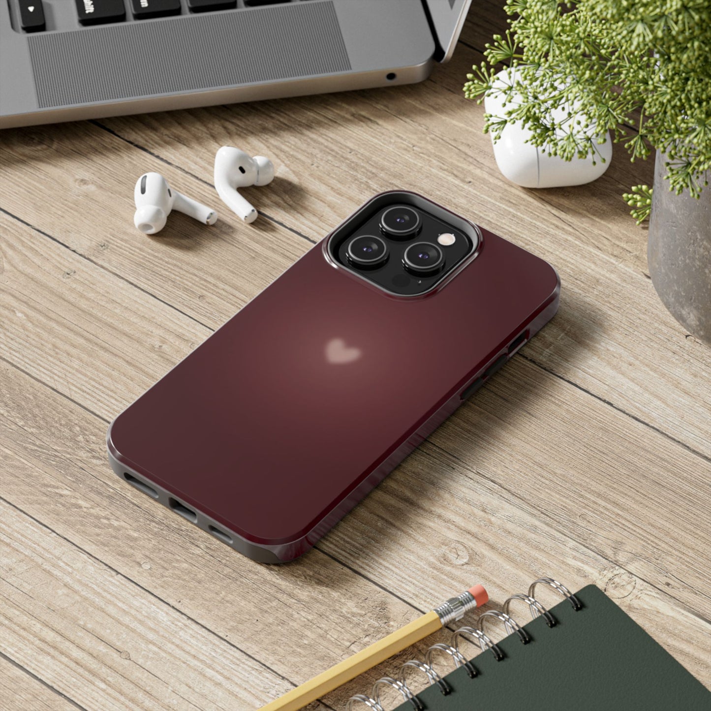 Heartbeat Tough Phone Cases, Secure Cell Phone Cover, Durable Gift for Couples, Valentine’s Day Essentials, Cute Tech Accessories