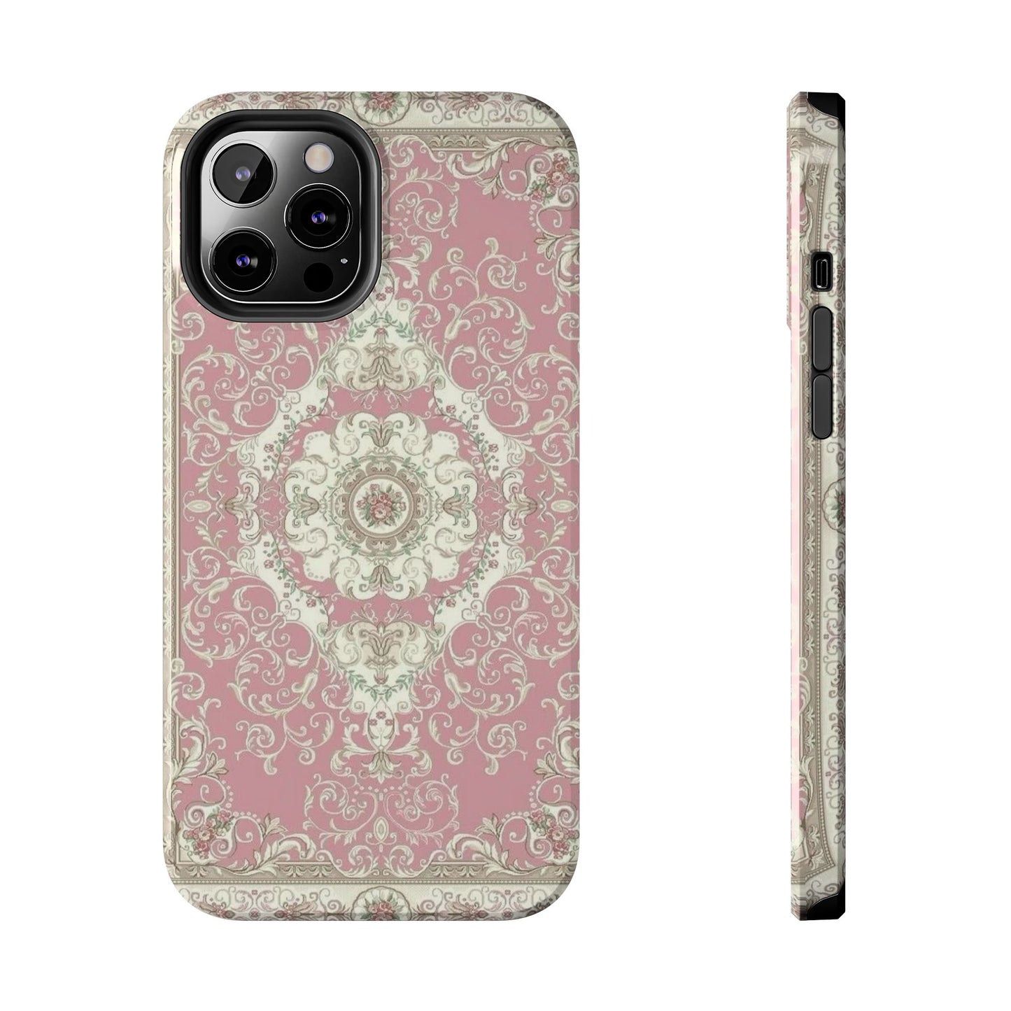 Elegant Floral Tough Phone Cases, Stylish Phone Covers, Durable Tech Accessories, Decorative Phone Protection, Trendy Gift for Her