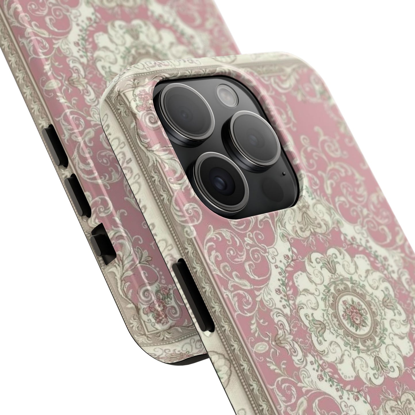 Elegant Floral Tough Phone Cases, Stylish Phone Covers, Durable Tech Accessories, Decorative Phone Protection, Trendy Gift for Her