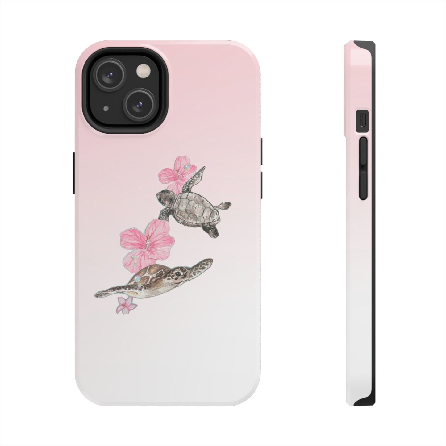 Turtle Phone Case – Tropical Tough Cover, Beach Lover Gift, Ocean Aesthetic, Durable Accessory for Summer, Fun & Functional Case