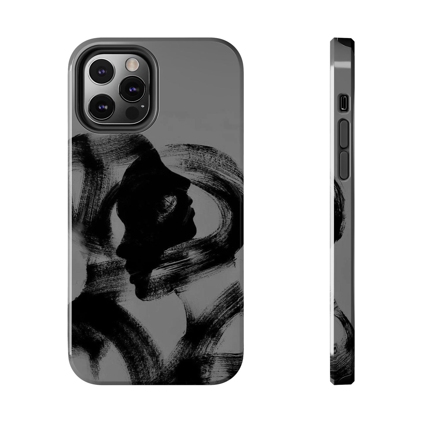 Stylish Tough Phone Cases, Unique Phone Covers for Art Lovers, Edgy Smartphone Accessories, Gifts for Friends, Minimalist Design