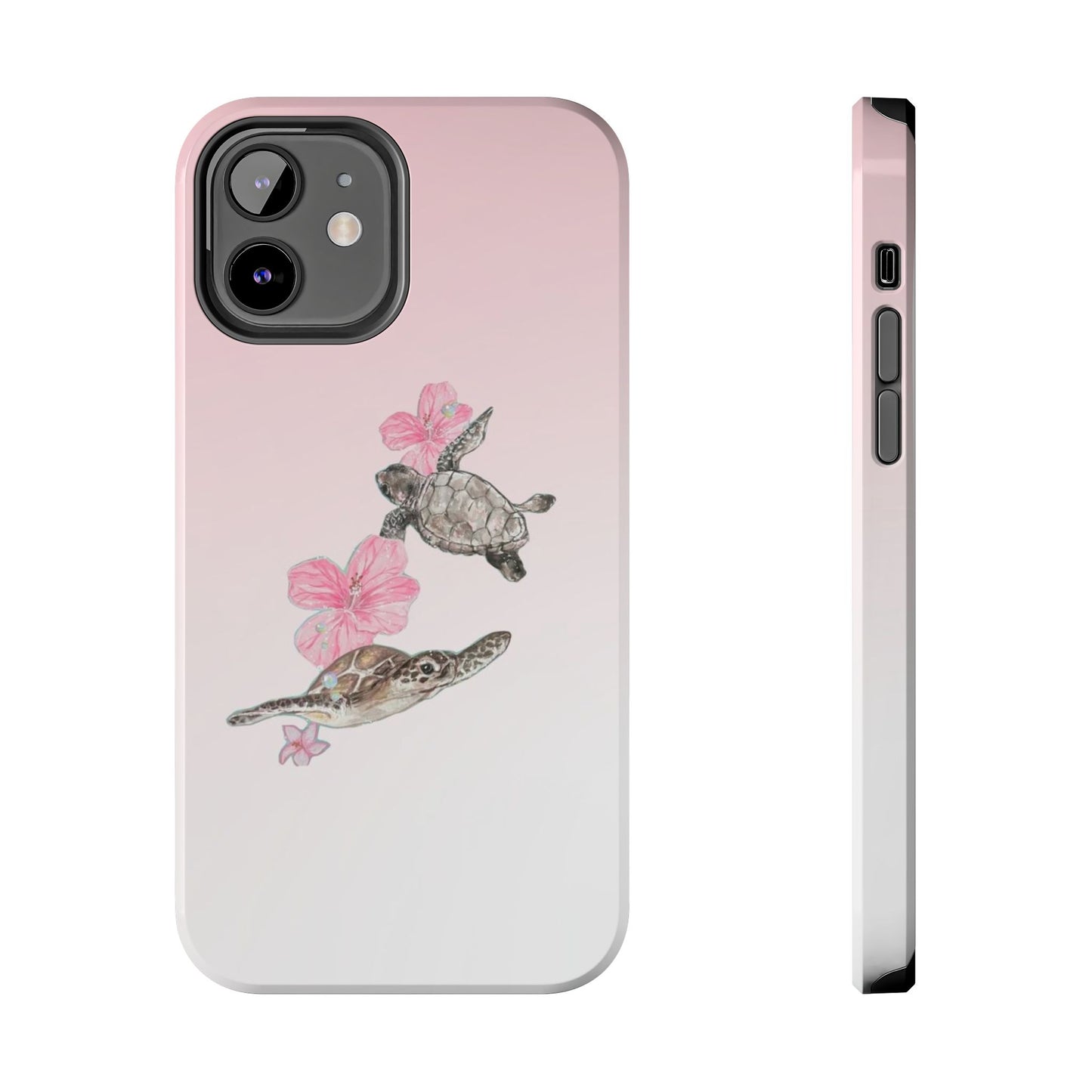 Turtle Phone Case – Tropical Tough Cover, Beach Lover Gift, Ocean Aesthetic, Durable Accessory for Summer, Fun & Functional Case