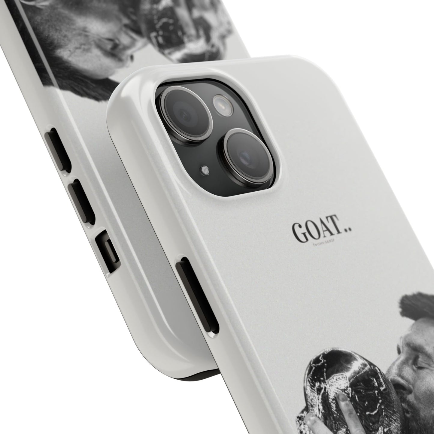Soccer GOAT Phone Case, Tough Phone Case, Sports Accessory, Gift for Soccer Fans, Mens Birthday Gift, Unique Phone Cover