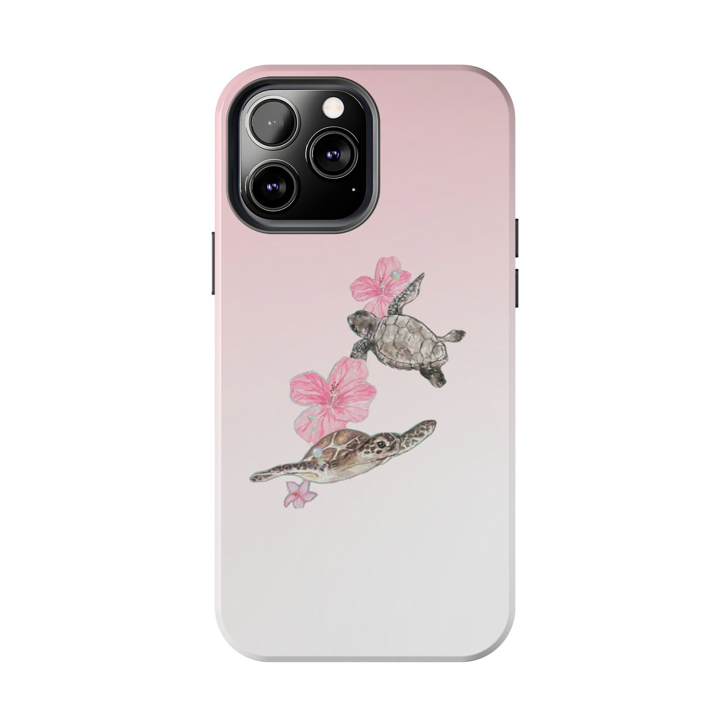 Turtle Phone Case – Tropical Tough Cover, Beach Lover Gift, Ocean Aesthetic, Durable Accessory for Summer, Fun & Functional Case