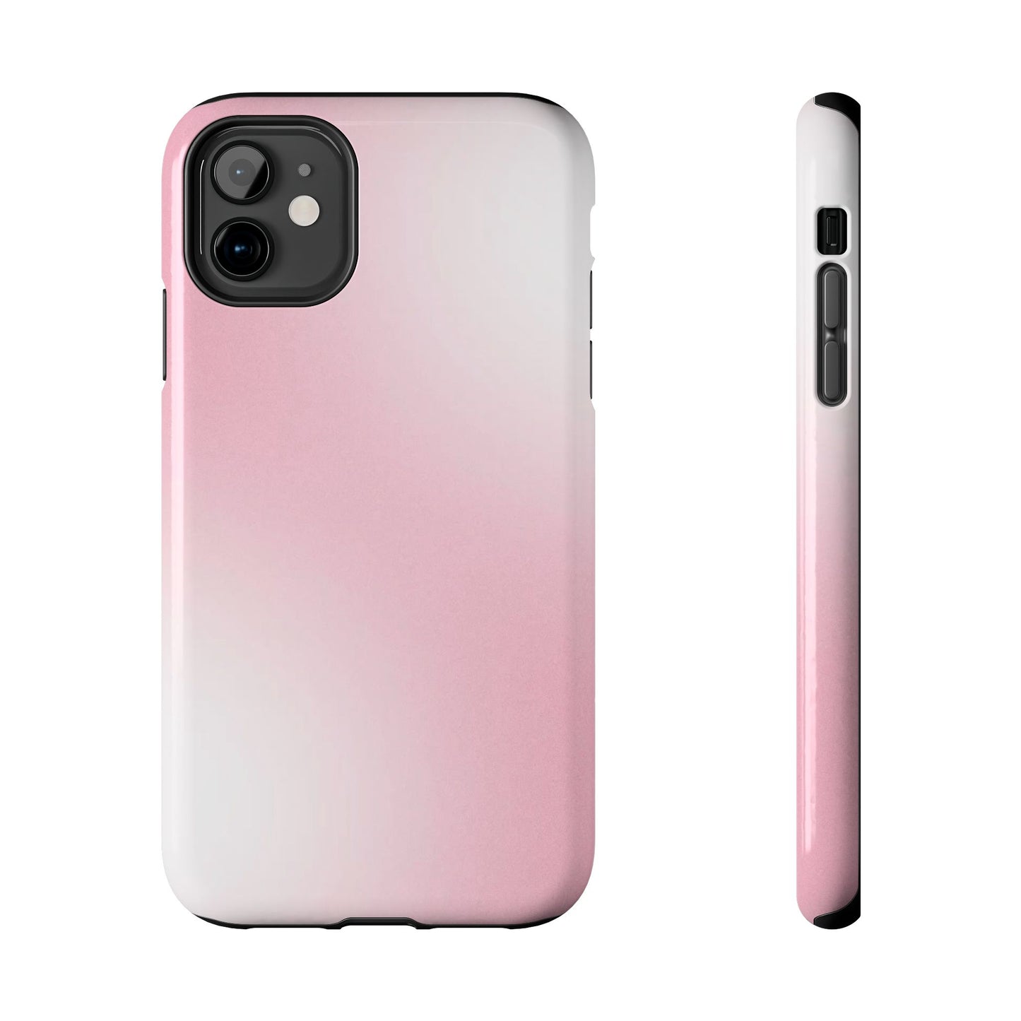 Stylish Tough Phone Cases, Durable Phone Covers, Pink Gradient Phone Case, Gift for Her, Trendy Phone Accessories