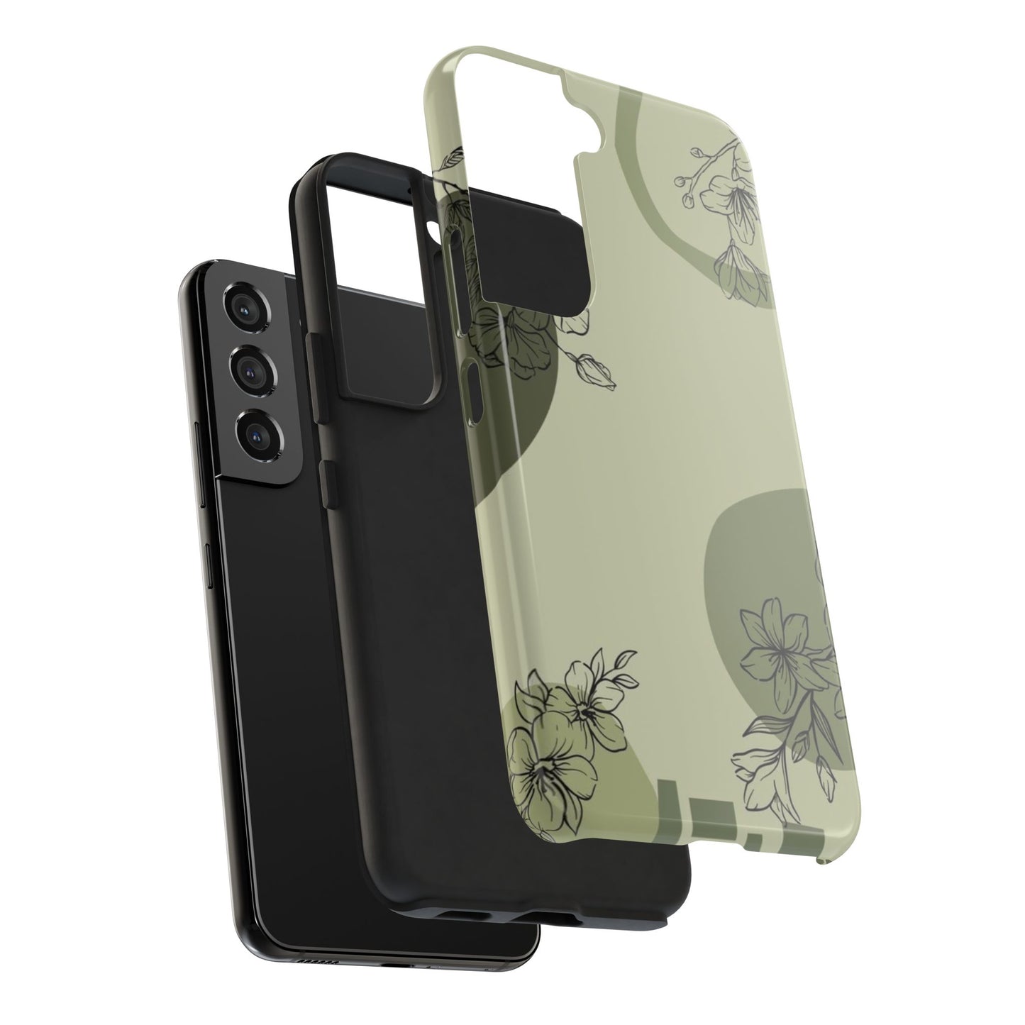 Floral Tough Phone Cases | Stylish Phone Protection | Gift for Her | Eco-friendly Accessories | Trendy Phone Cover