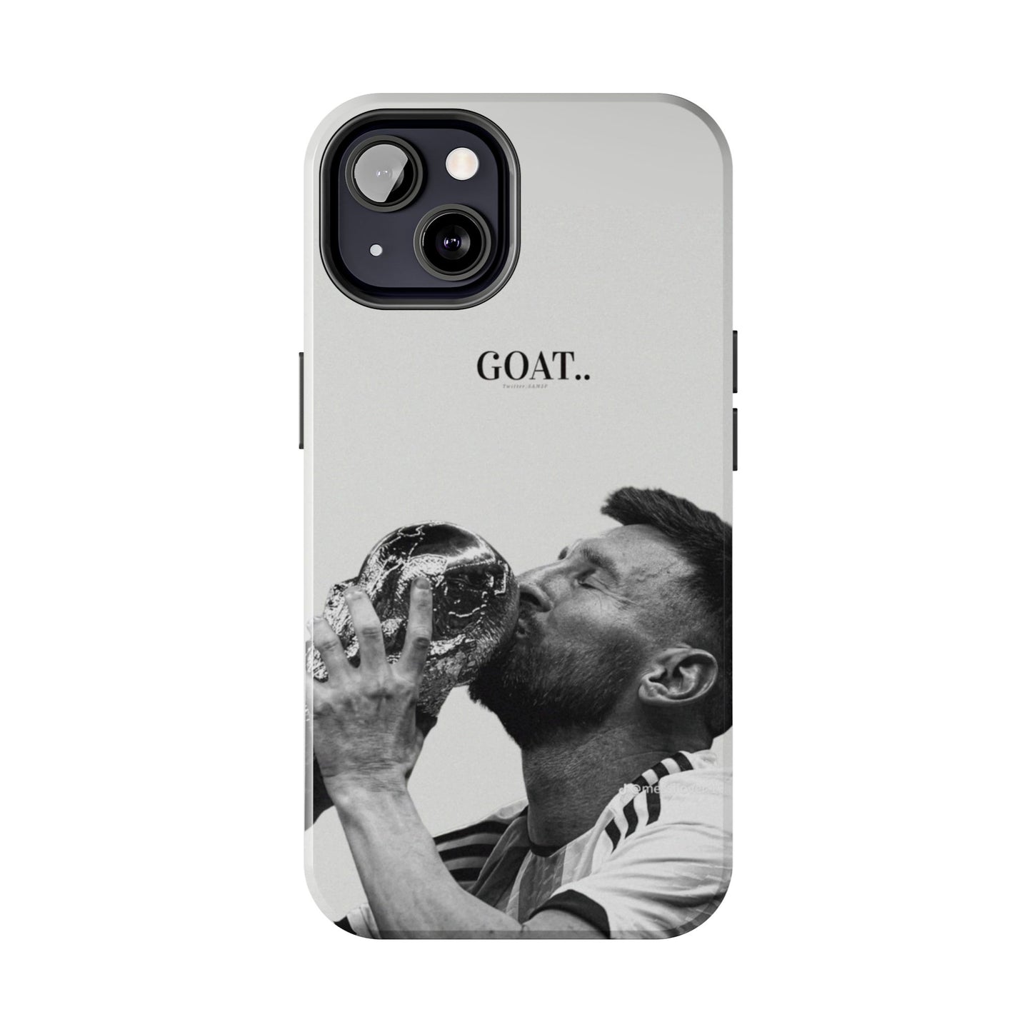 Soccer GOAT Phone Case, Tough Phone Case, Sports Accessory, Gift for Soccer Fans, Mens Birthday Gift, Unique Phone Cover