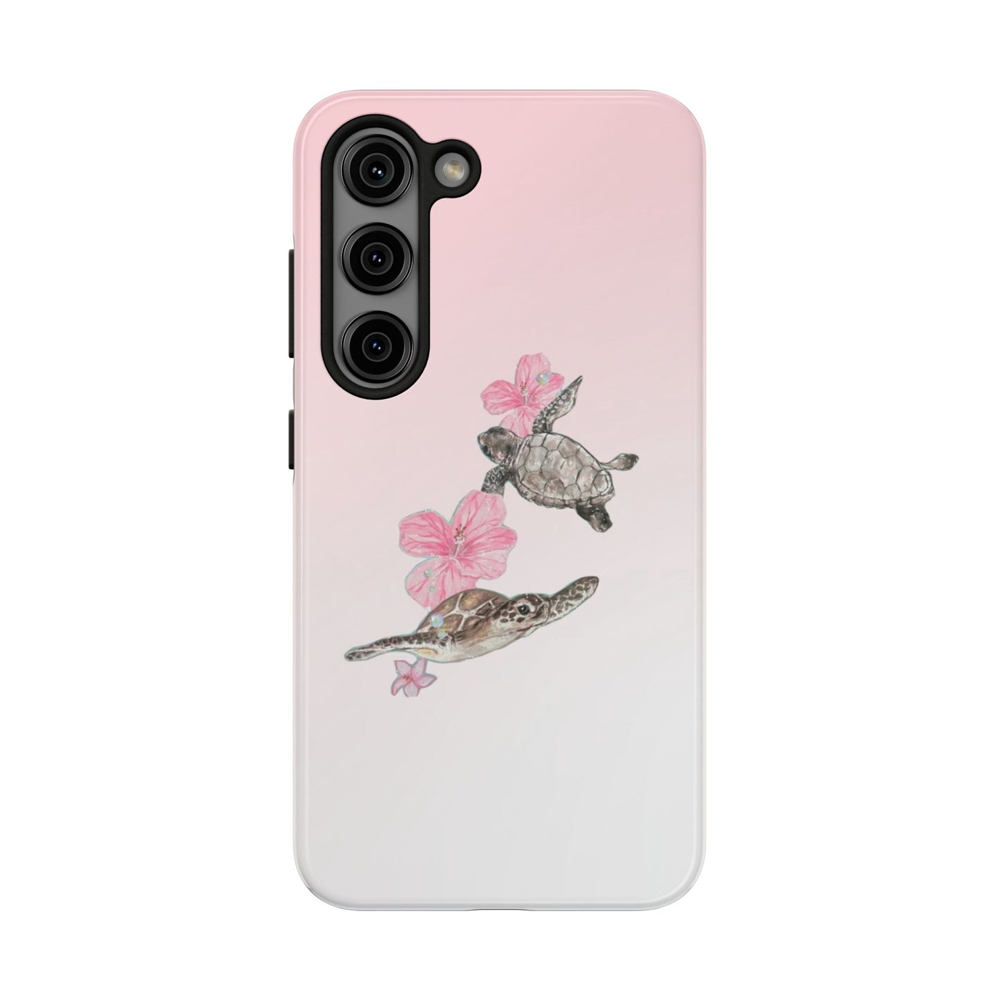 Turtle Phone Case – Tropical Tough Cover, Beach Lover Gift, Ocean Aesthetic, Durable Accessory for Summer, Fun & Functional Case
