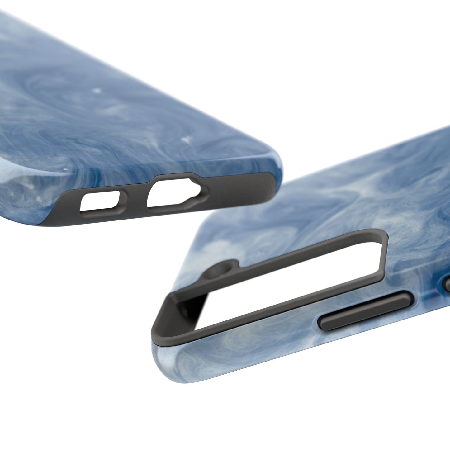 Marble Blue Tough Phone Cases, Phone Protection, Unique Design, Fashion Accessory, Gift for Her, Trendy Smartphone Cover