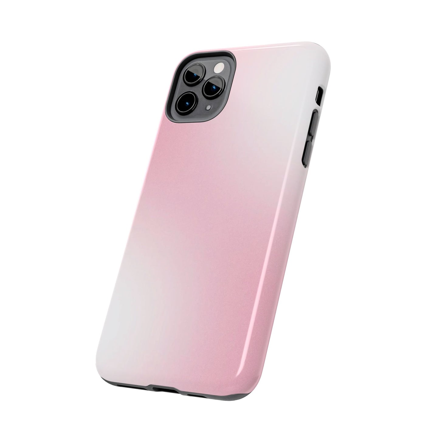 Stylish Tough Phone Cases, Durable Phone Covers, Pink Gradient Phone Case, Gift for Her, Trendy Phone Accessories