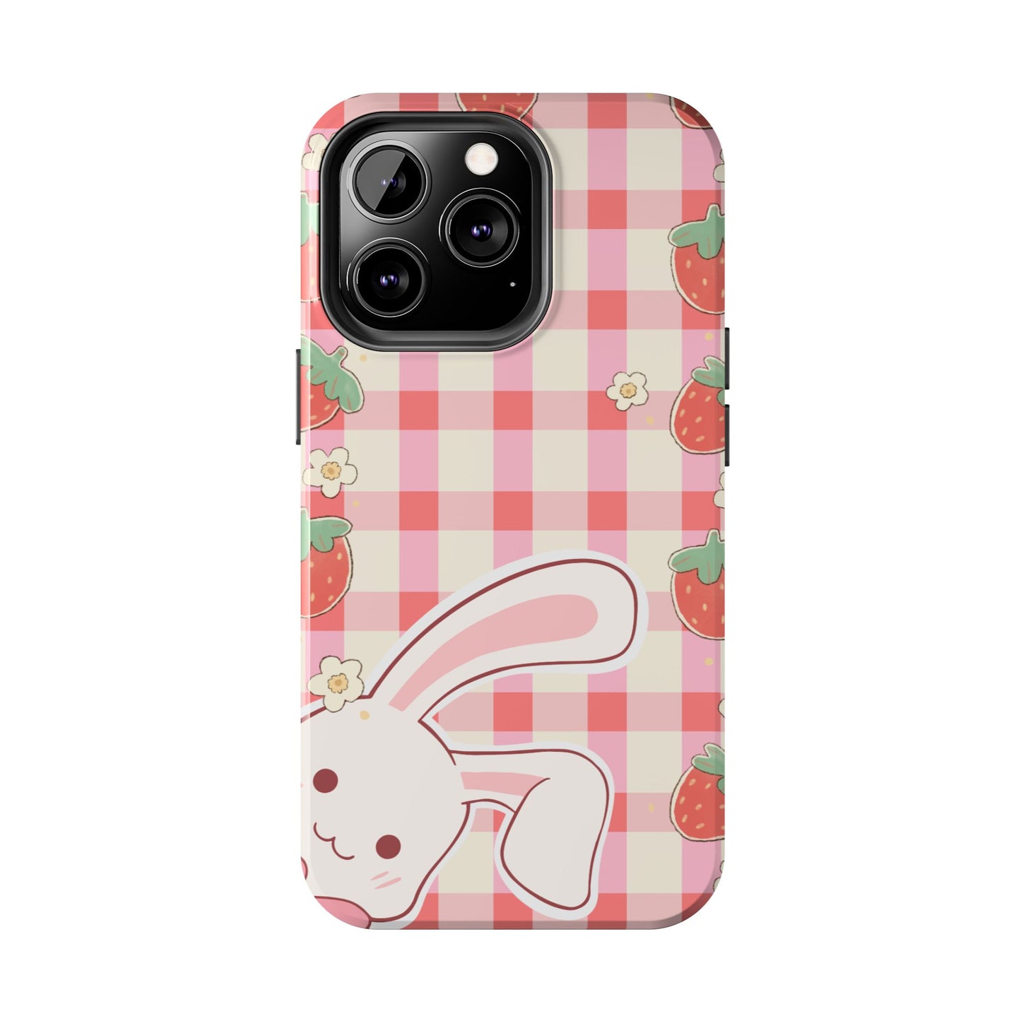 Cute Strawberry Bunny Phone Case