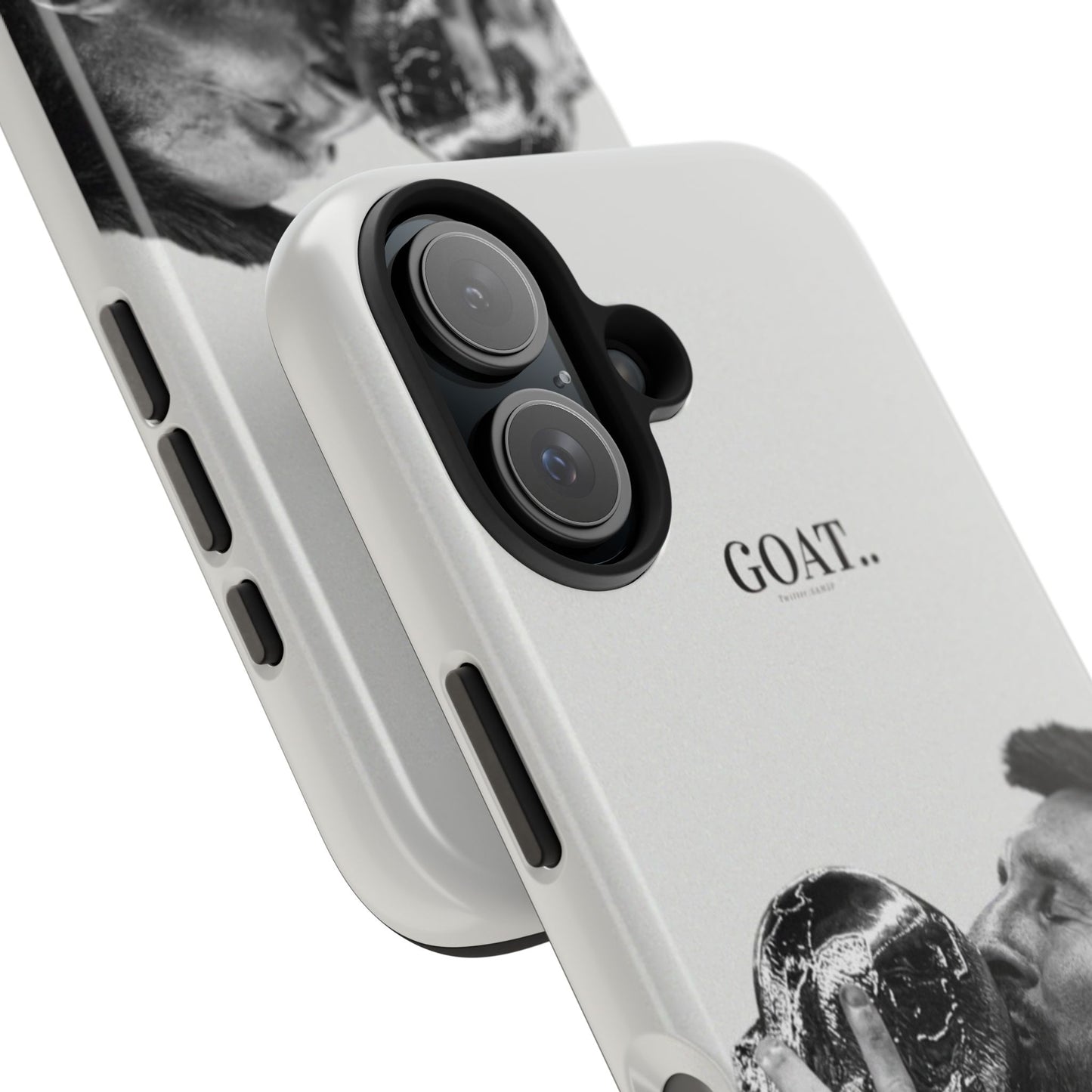 Soccer GOAT Phone Case, Tough Phone Case, Sports Accessory, Gift for Soccer Fans, Mens Birthday Gift, Unique Phone Cover