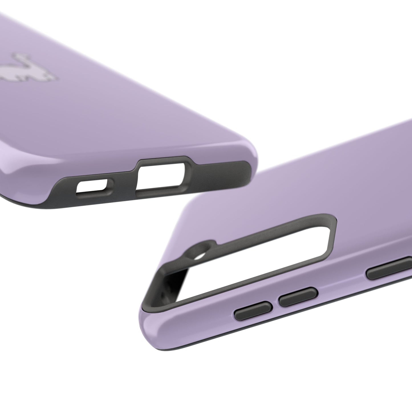 Cute Dinosaur Tough Phone Cases, Kid-Friendly Phone Covers, Dinosaur Gifts for Kids, Purple Phone Accessories, Durable Cases