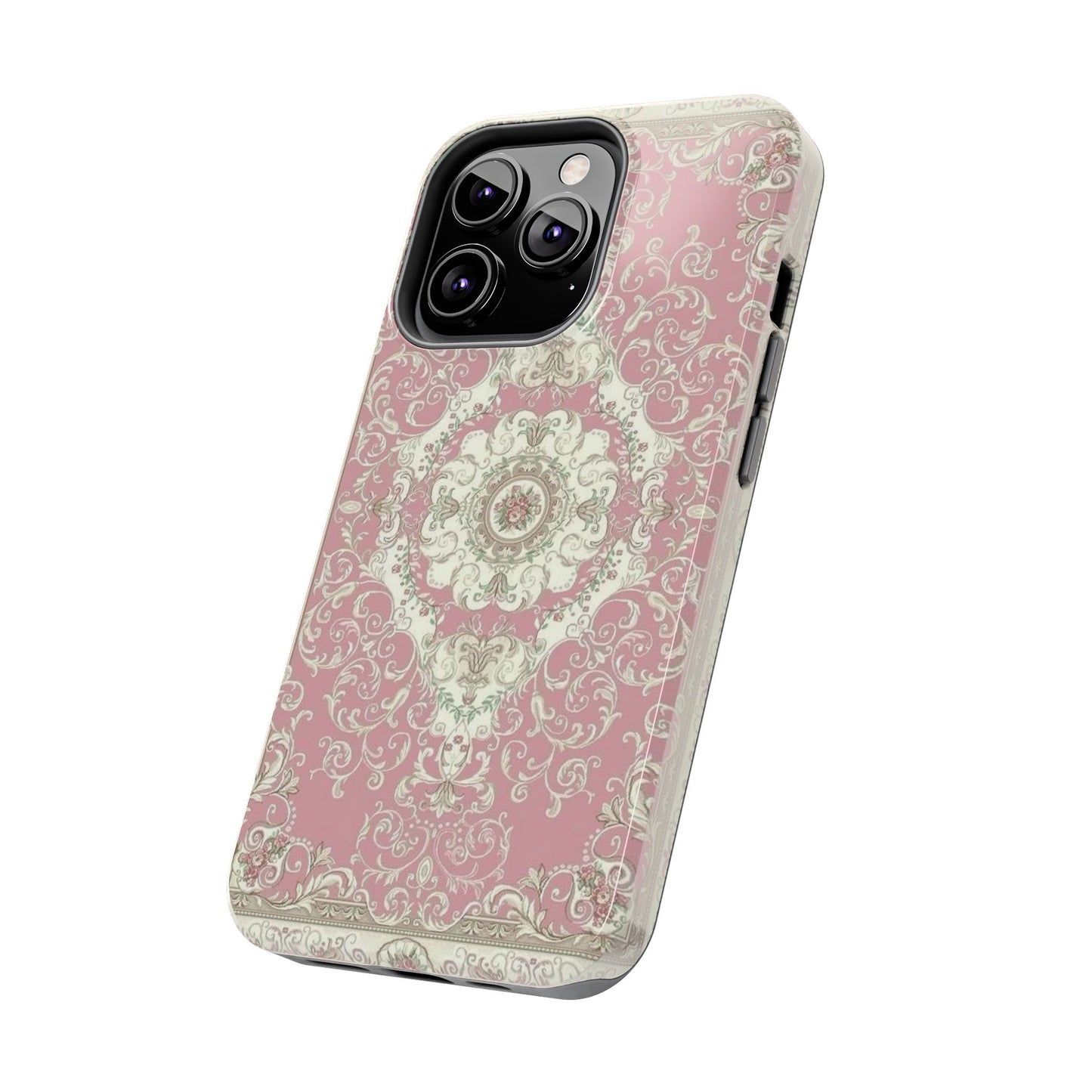 Elegant Floral Tough Phone Cases, Stylish Phone Covers, Durable Tech Accessories, Decorative Phone Protection, Trendy Gift for Her