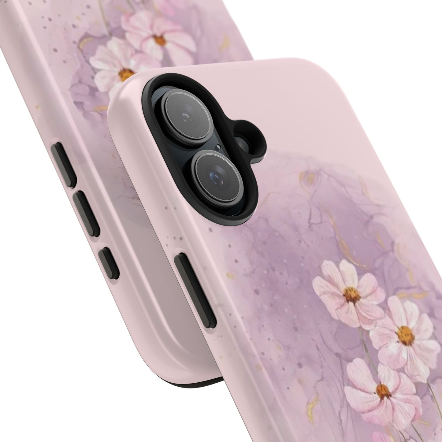 Floral Tough Phone Cases, Protective Phone Cover, Flower Design Case, Stylish Gift for Her, Mother’s Day, Birthday Present