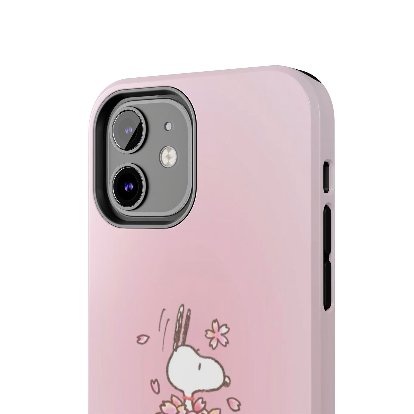 Cute Bunny Floral Tough Phone Cases, Spring Accessories, Gift for Her, Durable Cell Case, Pet Lovers, Unique Spring Decor