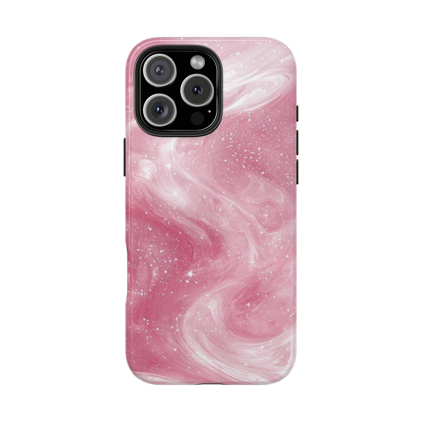 Stylish Tough Phone Cases - Pink Marble Design, Phone Cover for Women, Durable Protection, Trendy Gift, Birthday Present, Everyday Use