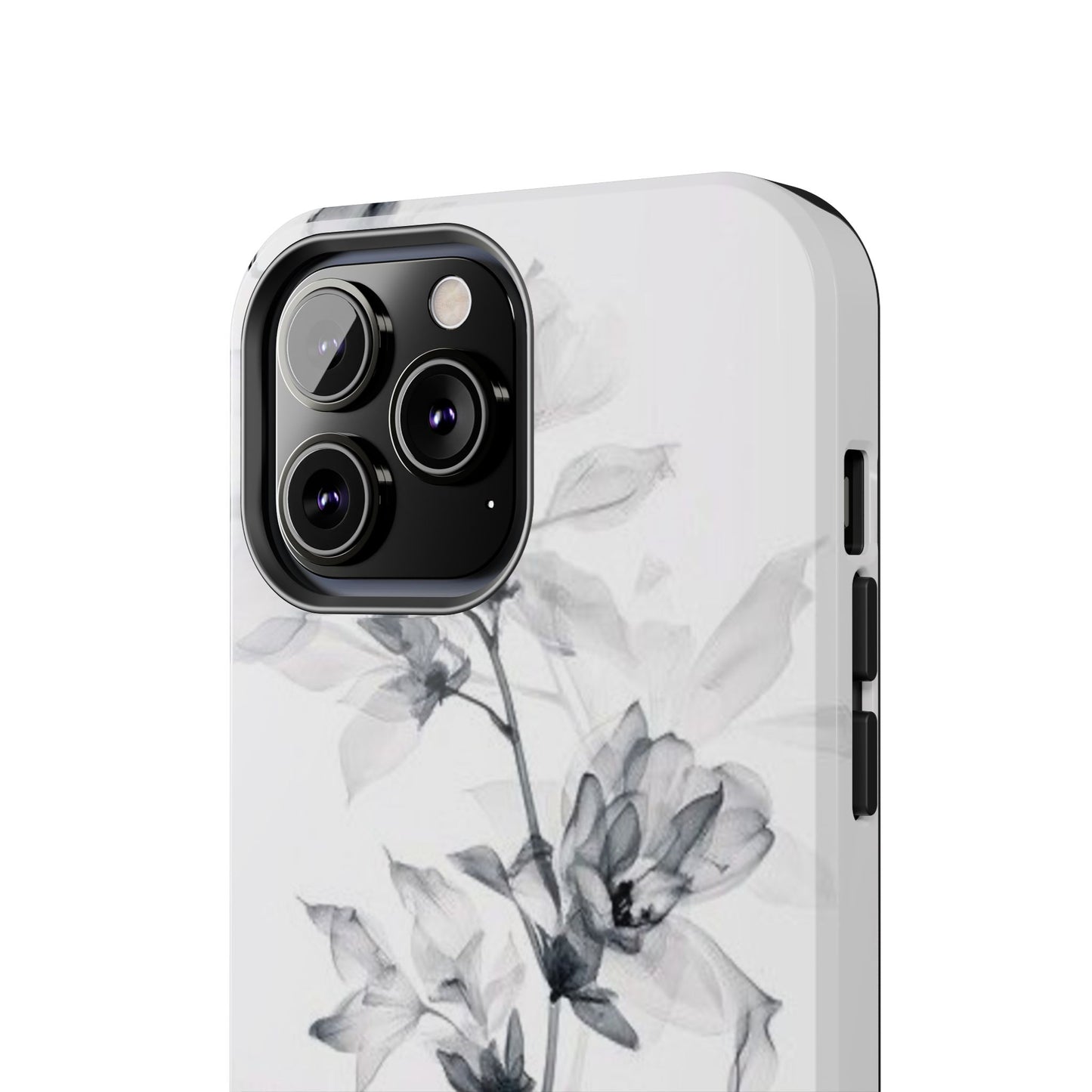 Elegant Floral Tough Phone Cases, Durable Phone Cover, Gift for Her, Protective Case, Floral Design, Stylish Accessory