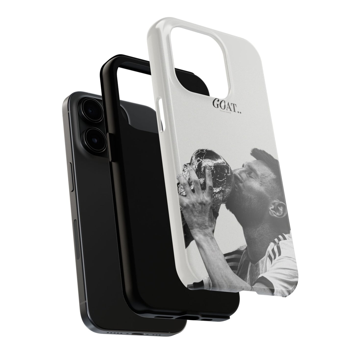 Soccer GOAT Phone Case, Tough Phone Case, Sports Accessory, Gift for Soccer Fans, Mens Birthday Gift, Unique Phone Cover
