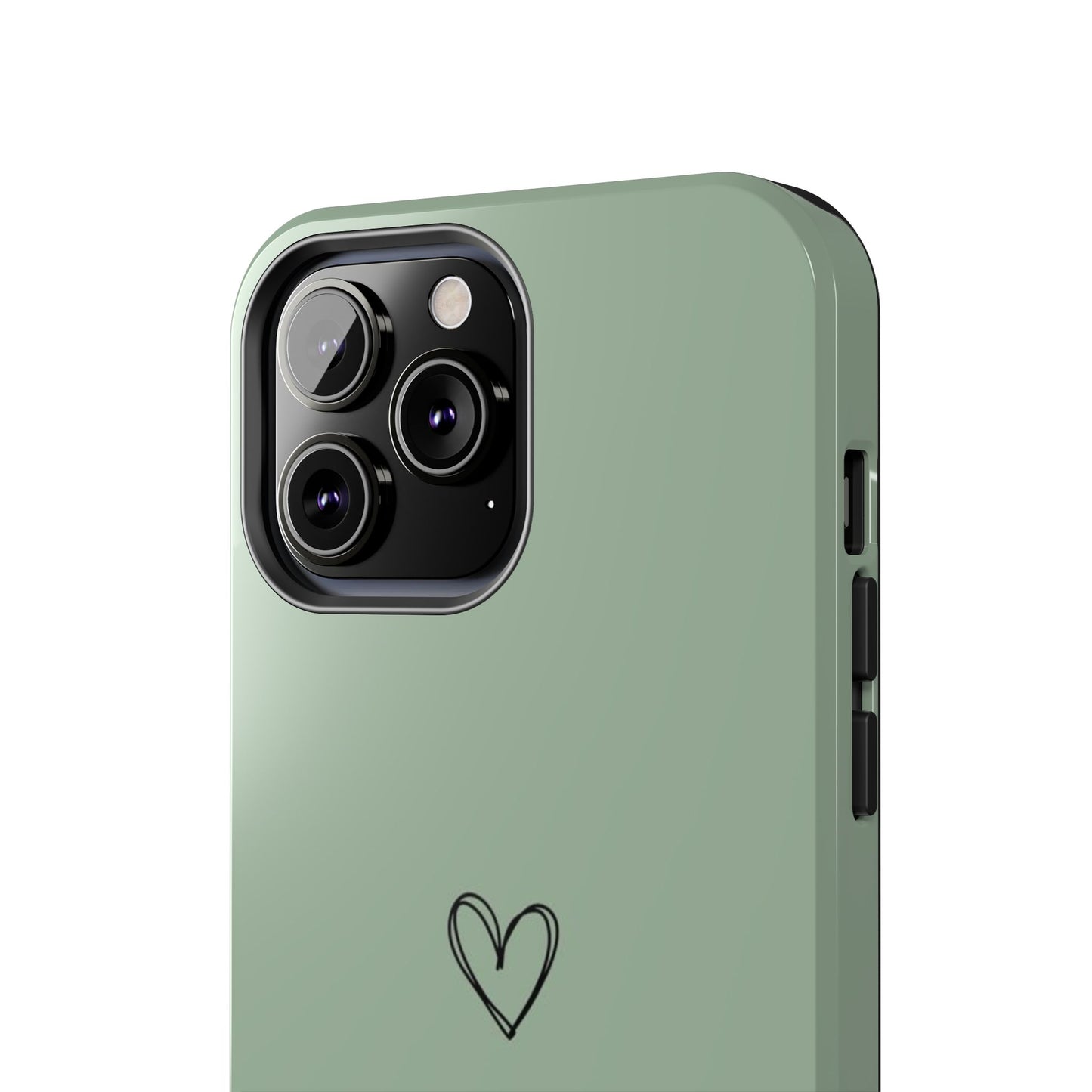 Stylish Tough Phone Cases with Heart Design, Cute Mobile Covers, Unique Gifts for Him/Her, Durable Accessories, Birthday/Friends/Valentine's