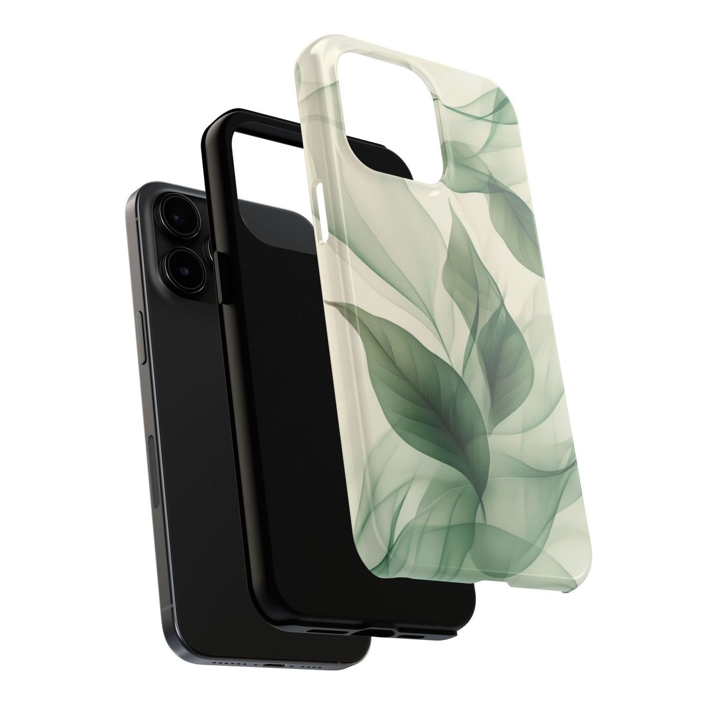 Elegant Leafy Tough Phone Cases | Nature-Inspired Accessories, Gift for Nature Lovers, Stylish Protection for Phones, Eco-Friendly Design