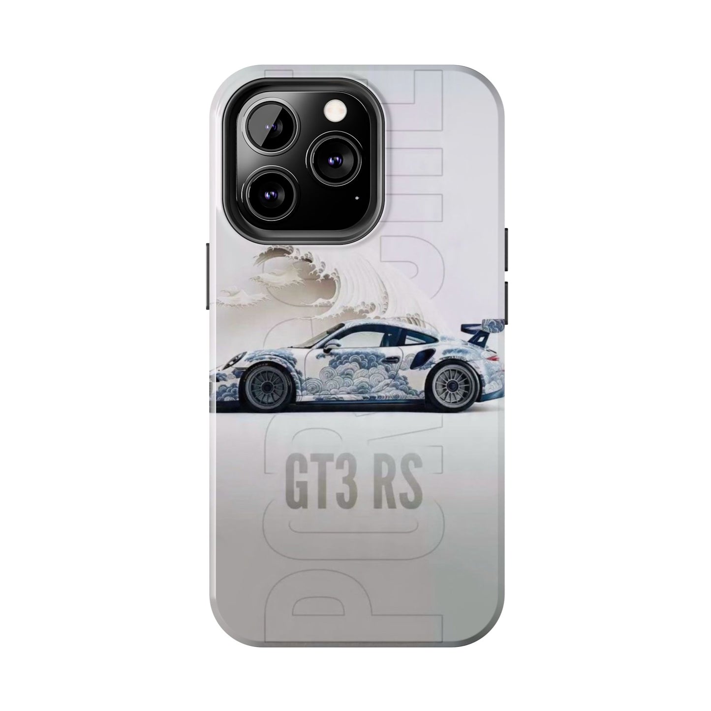 Porsche GT3 RS Tough Phone Case, Durable Phone Cover, Automotive Enthusiast Gift, Car Lover Accessory, Racing-Themed Protection