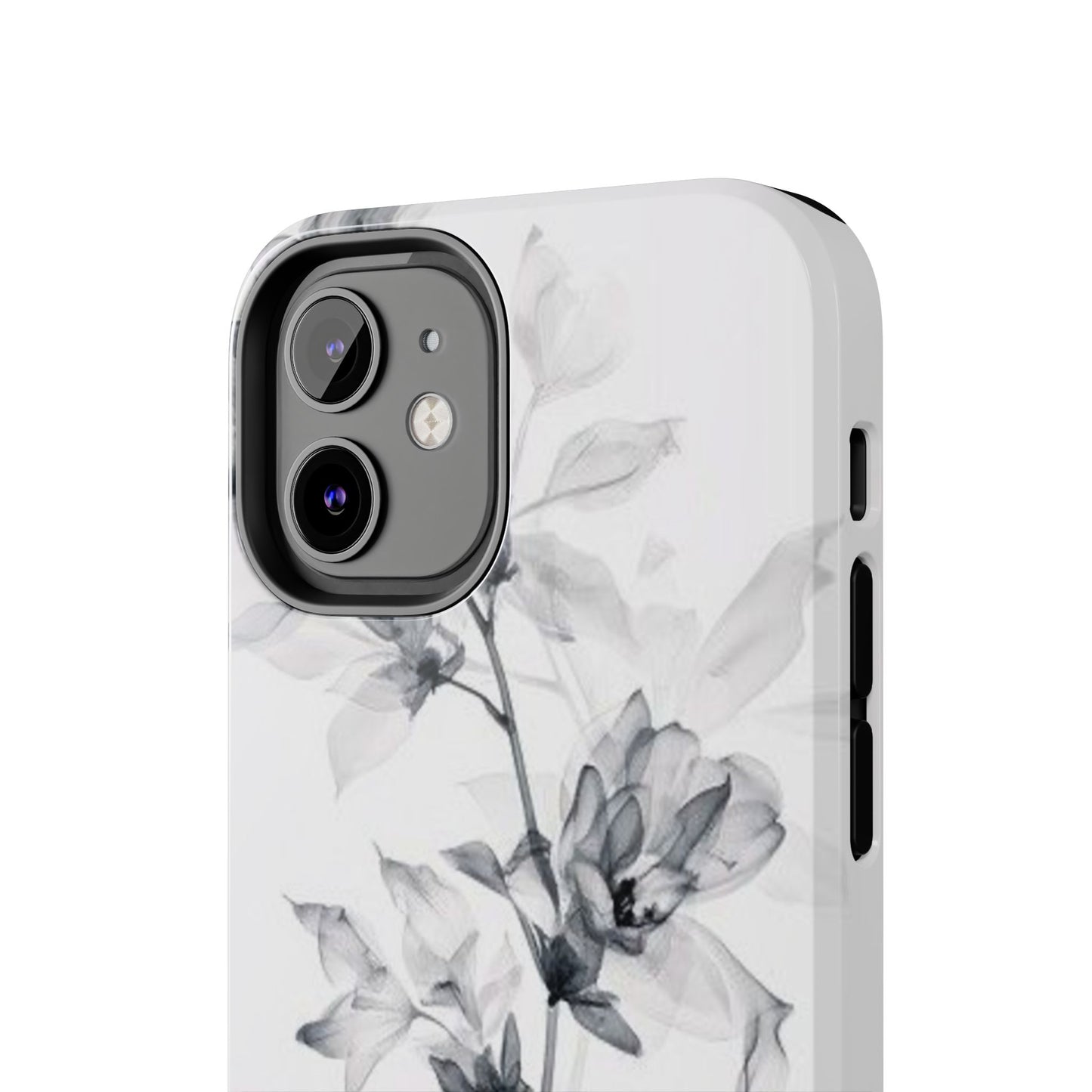 Elegant Floral Tough Phone Cases, Durable Phone Cover, Gift for Her, Protective Case, Floral Design, Stylish Accessory