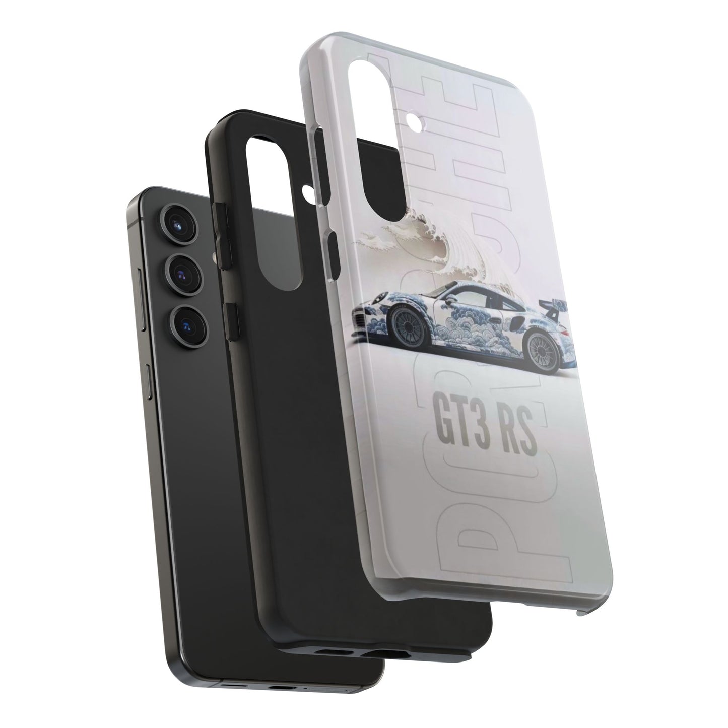 Porsche GT3 RS Tough Phone Case, Durable Phone Cover, Automotive Enthusiast Gift, Car Lover Accessory, Racing-Themed Protection