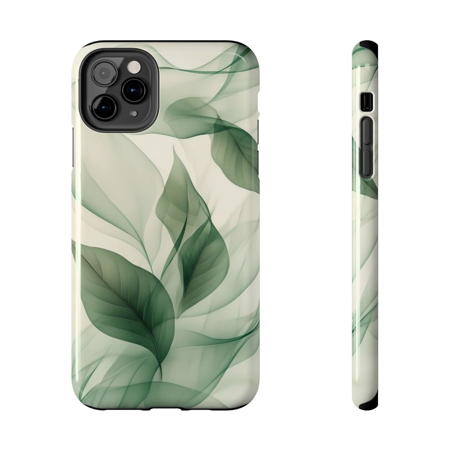 Elegant Leafy Tough Phone Cases | Nature-Inspired Accessories, Gift for Nature Lovers, Stylish Protection for Phones, Eco-Friendly Design