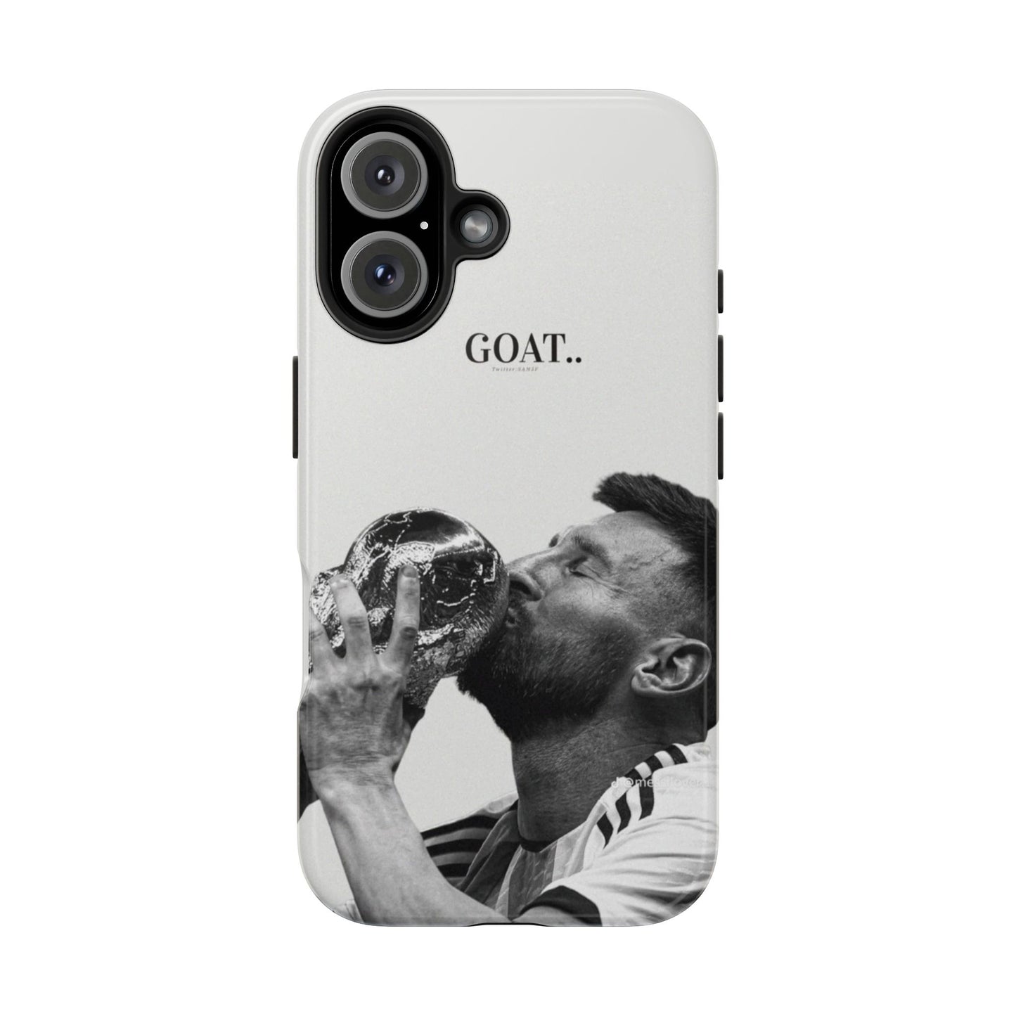 Soccer GOAT Phone Case, Tough Phone Case, Sports Accessory, Gift for Soccer Fans, Mens Birthday Gift, Unique Phone Cover