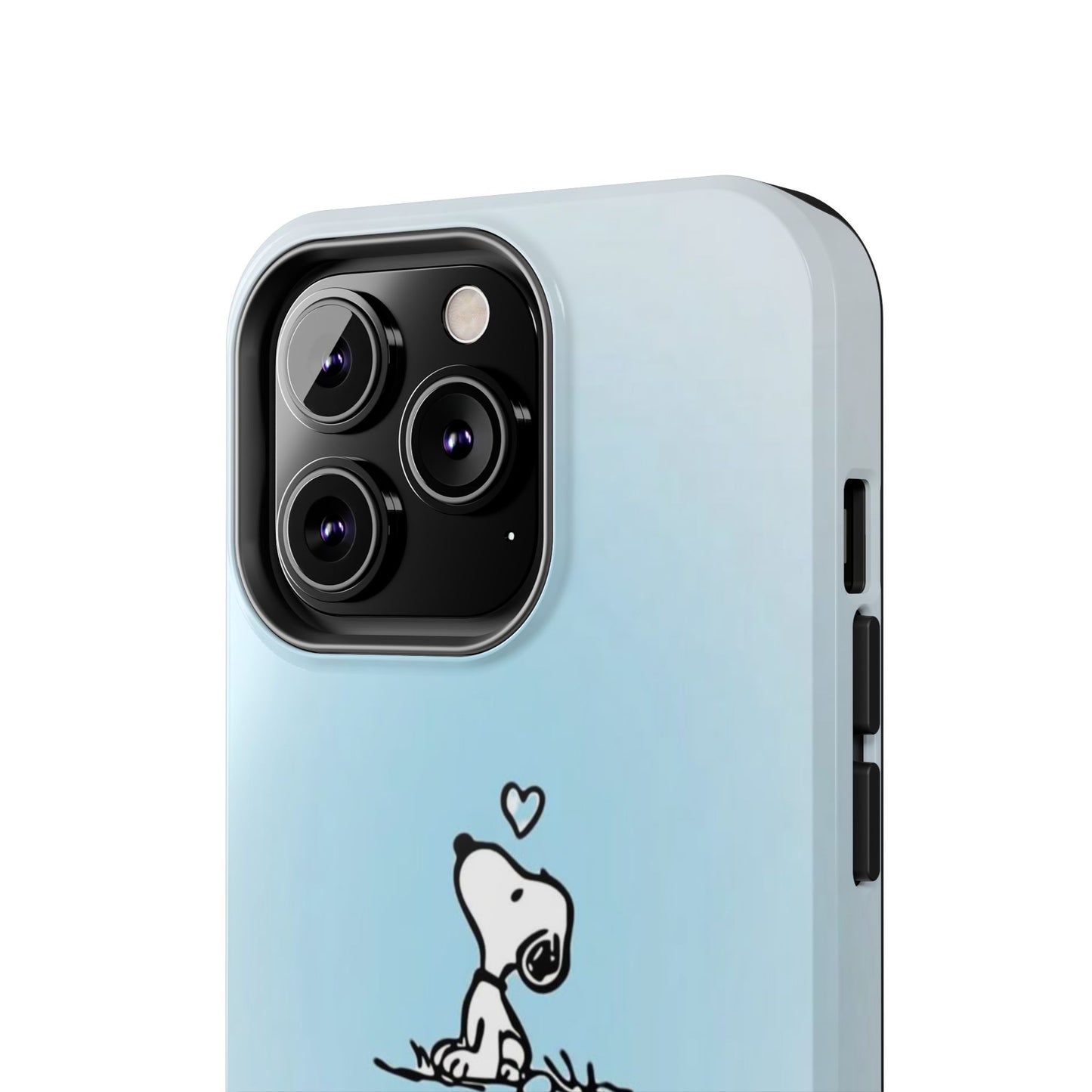 Snoopy Love Tough Phone Cases, Durable Phone Covers for Dog Lovers, Cute Gift for Birthdays, Valentine's Day, Pet Enthusiasts