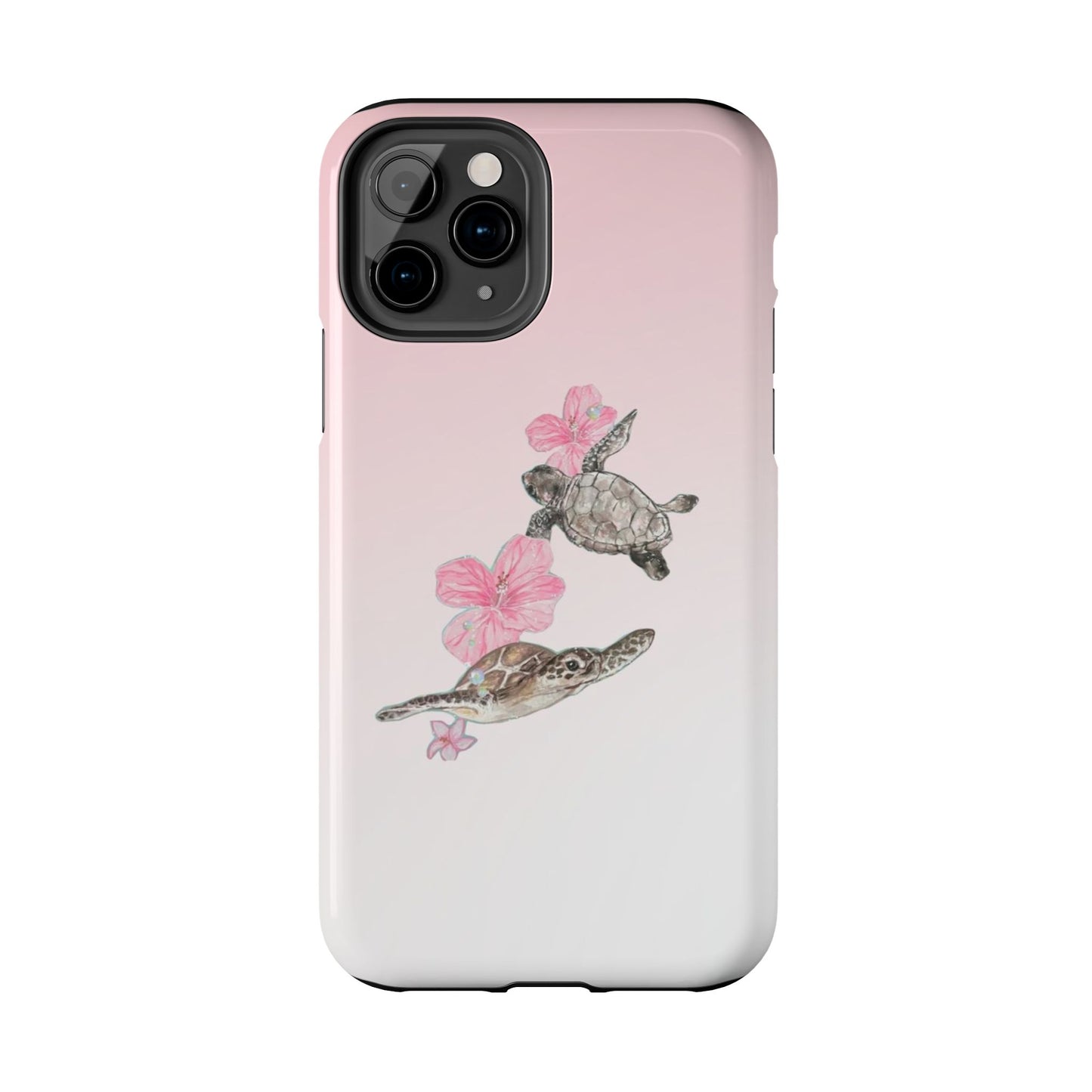 Turtle Phone Case – Tropical Tough Cover, Beach Lover Gift, Ocean Aesthetic, Durable Accessory for Summer, Fun & Functional Case