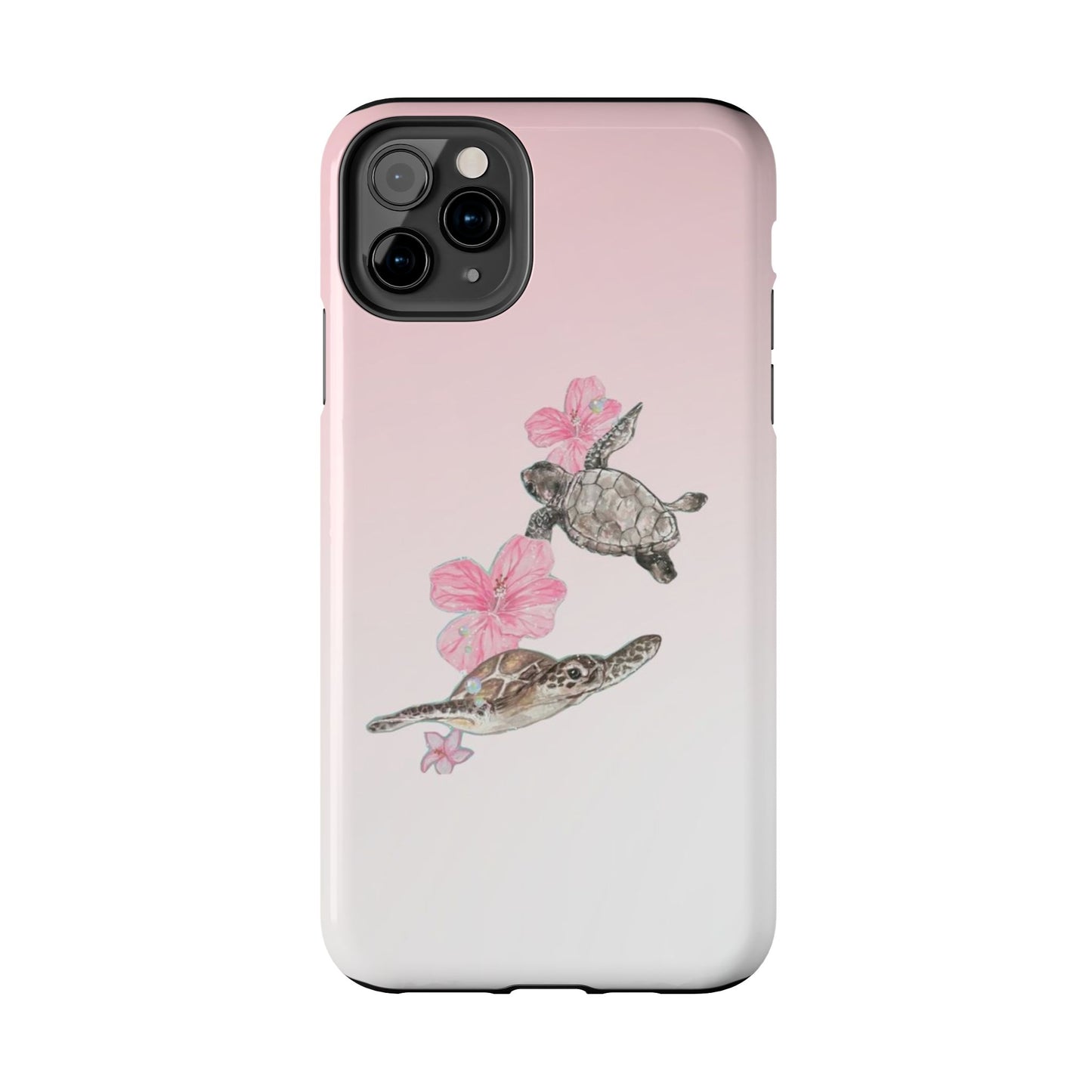Turtle Phone Case – Tropical Tough Cover, Beach Lover Gift, Ocean Aesthetic, Durable Accessory for Summer, Fun & Functional Case