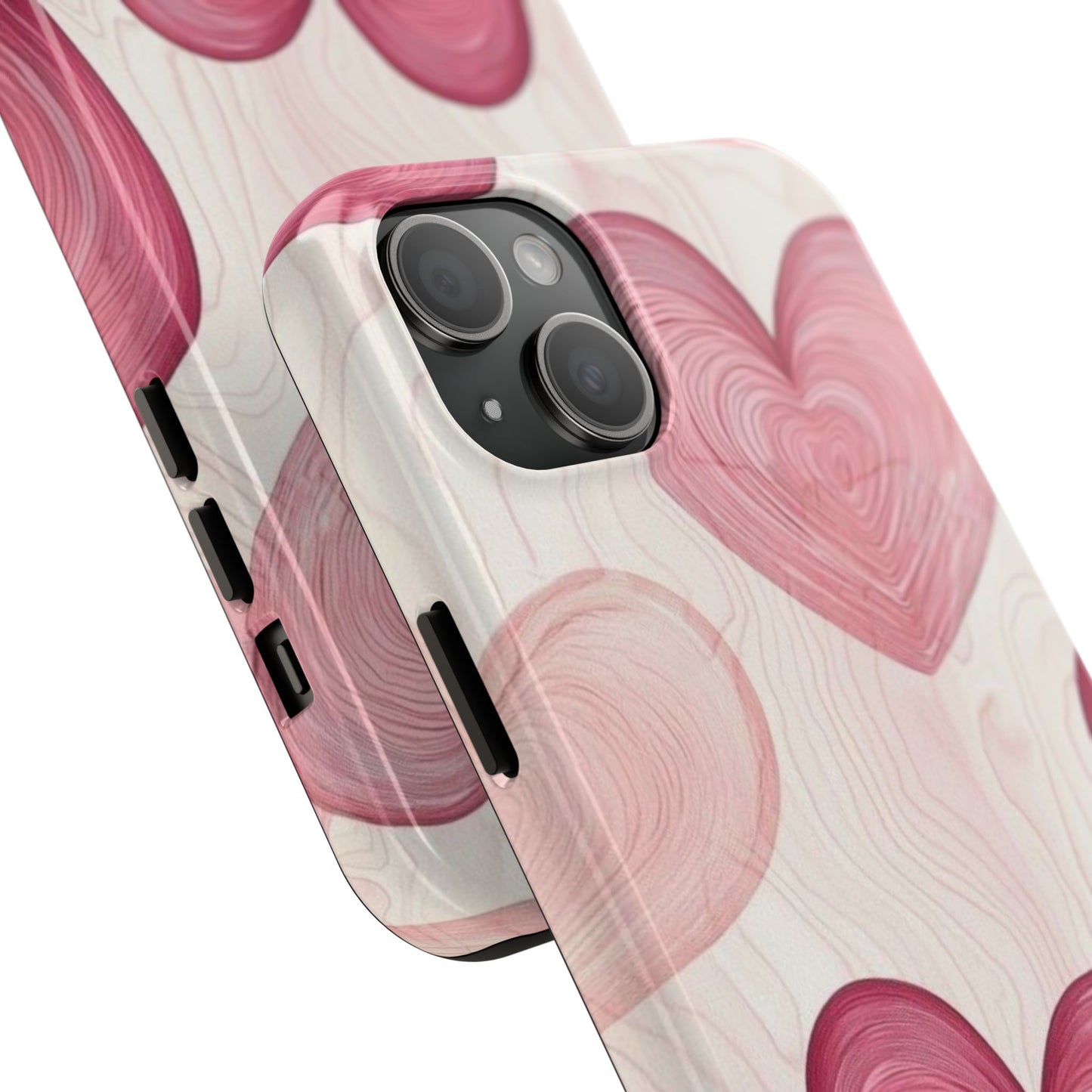 Romantic Heart Phone Cases - Cute, Durable Covers for Valentine's Day, Gift for Her, Love Decor, Phone Accessories