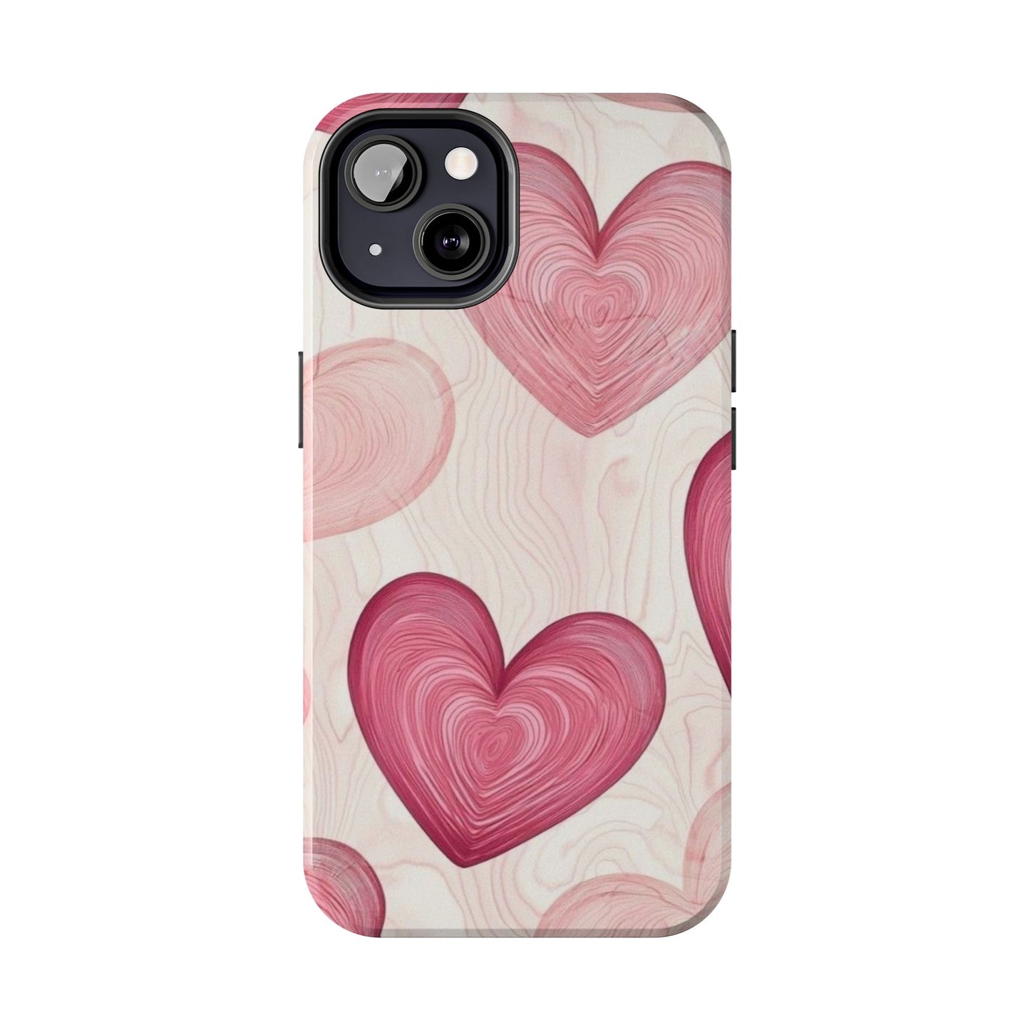 Romantic Heart Phone Cases - Cute, Durable Covers for Valentine's Day, Gift for Her, Love Decor, Phone Accessories