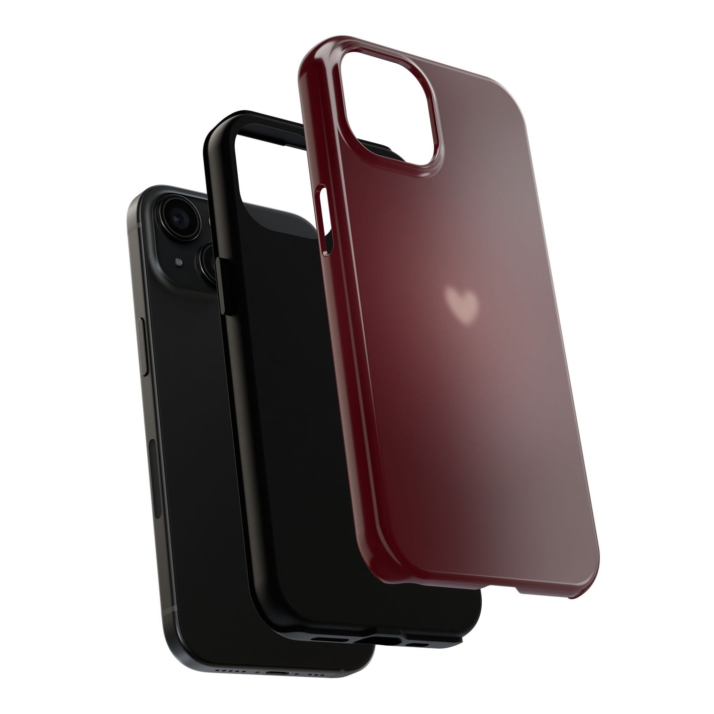 Heartbeat Tough Phone Cases, Secure Cell Phone Cover, Durable Gift for Couples, Valentine’s Day Essentials, Cute Tech Accessories