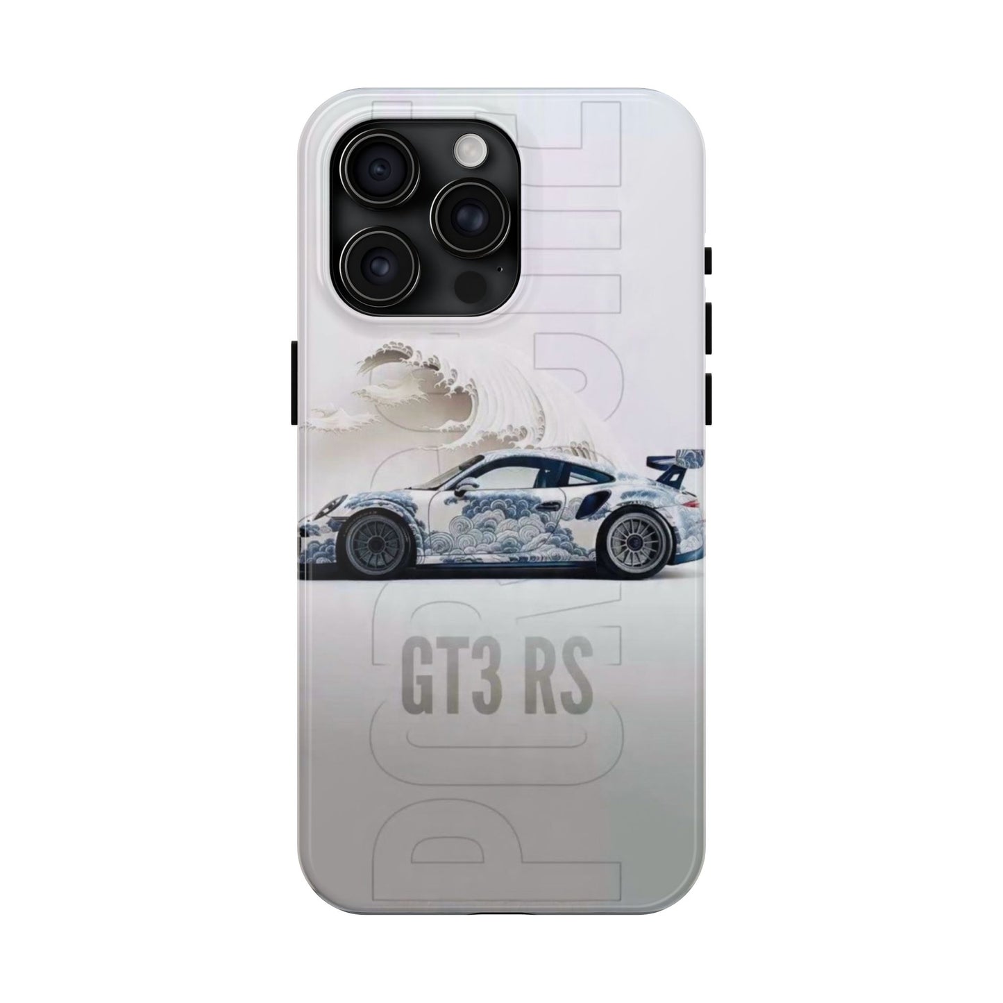 Porsche GT3 RS Tough Phone Case, Durable Phone Cover, Automotive Enthusiast Gift, Car Lover Accessory, Racing-Themed Protection