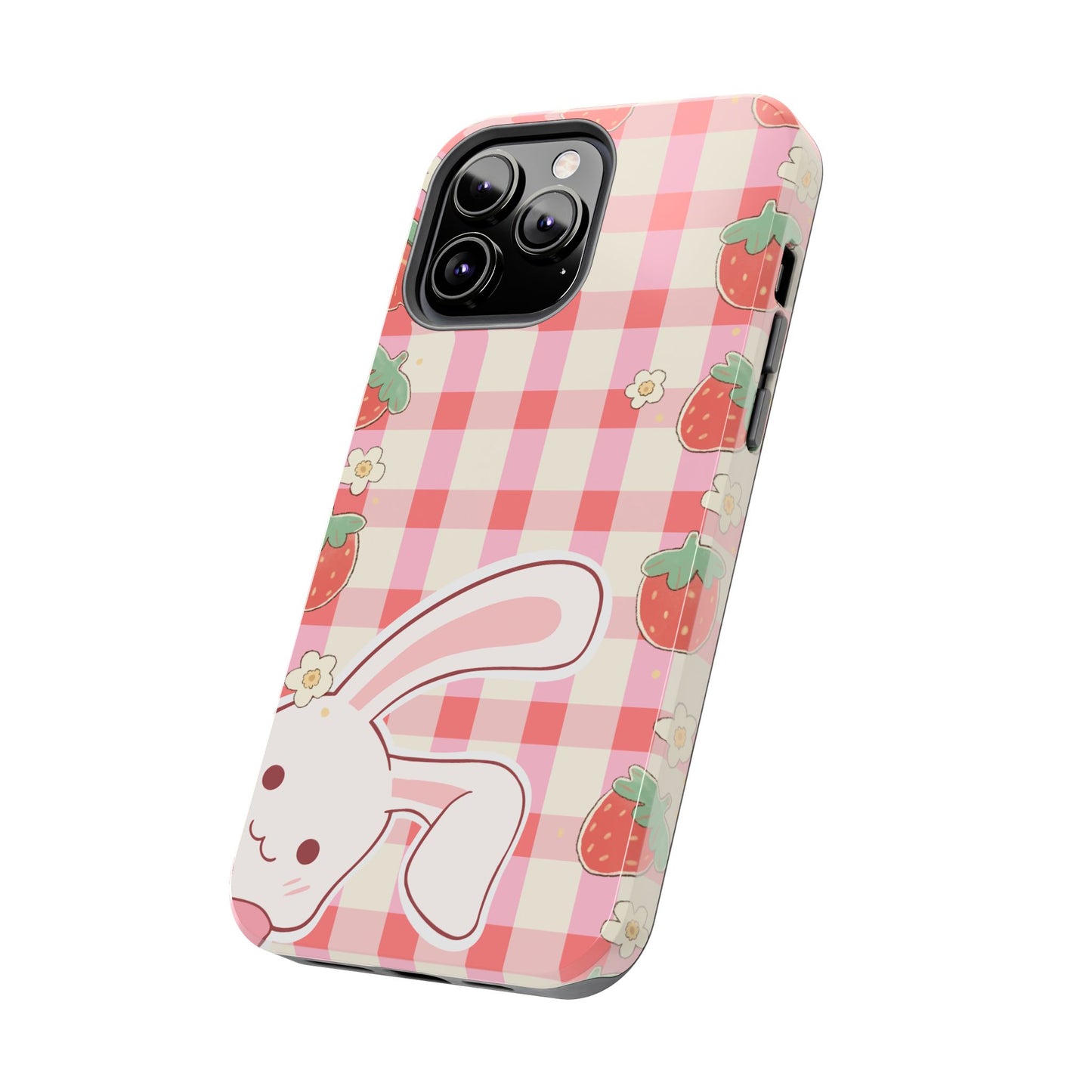 Cute Strawberry Bunny Phone Case