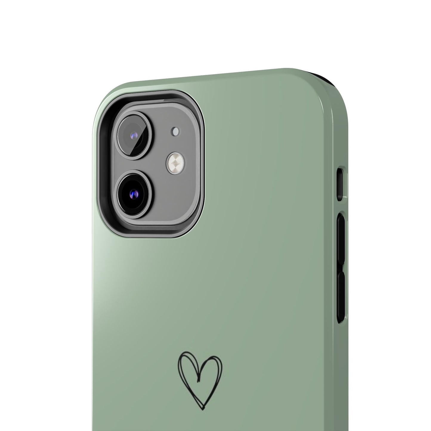 Stylish Tough Phone Cases with Heart Design, Cute Mobile Covers, Unique Gifts for Him/Her, Durable Accessories, Birthday/Friends/Valentine's