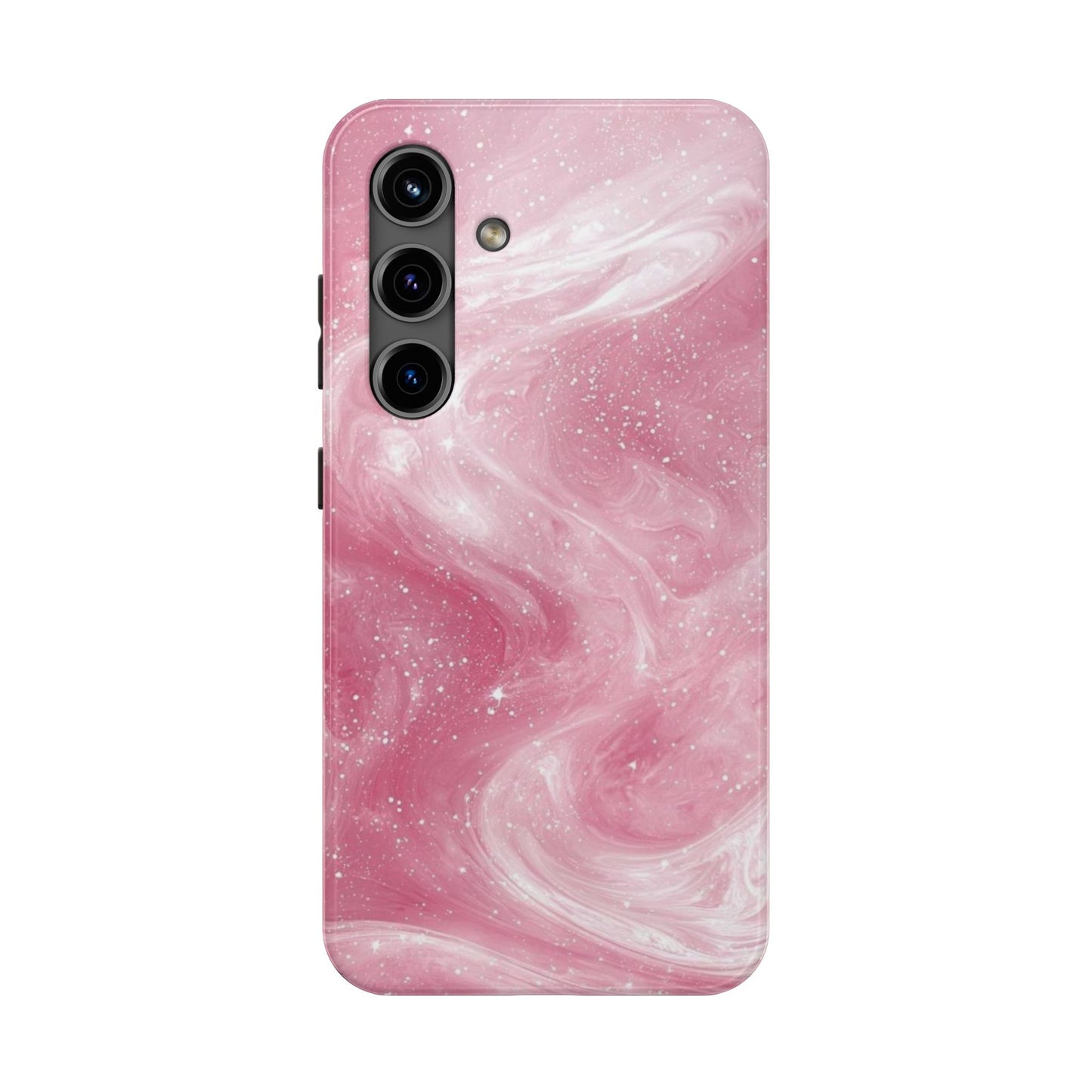 Stylish Tough Phone Cases - Pink Marble Design, Phone Cover for Women, Durable Protection, Trendy Gift, Birthday Present, Everyday Use