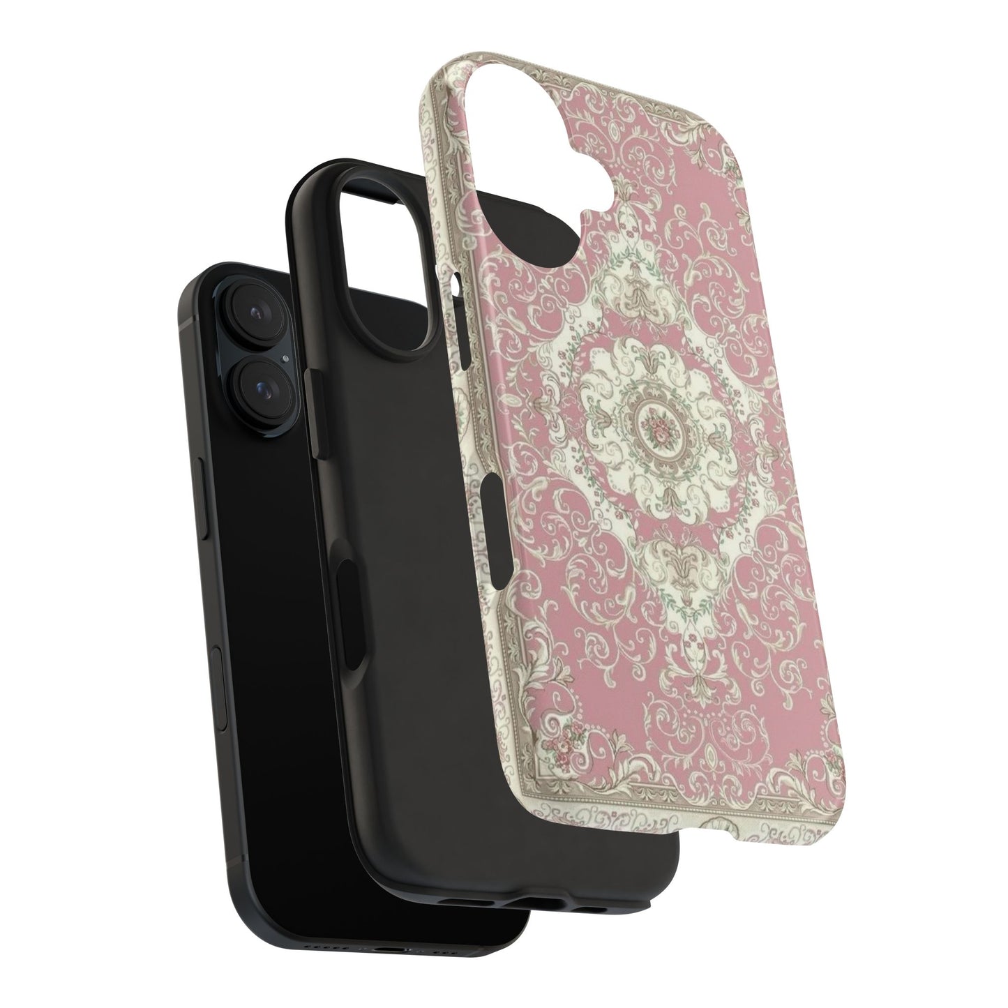 Elegant Floral Tough Phone Cases, Stylish Phone Covers, Durable Tech Accessories, Decorative Phone Protection, Trendy Gift for Her