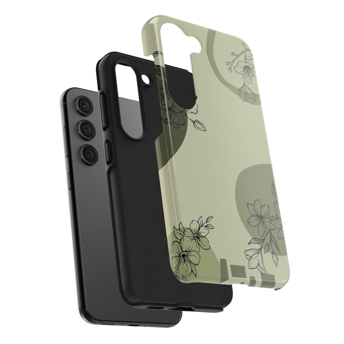 Floral Tough Phone Cases | Stylish Phone Protection | Gift for Her | Eco-friendly Accessories | Trendy Phone Cover