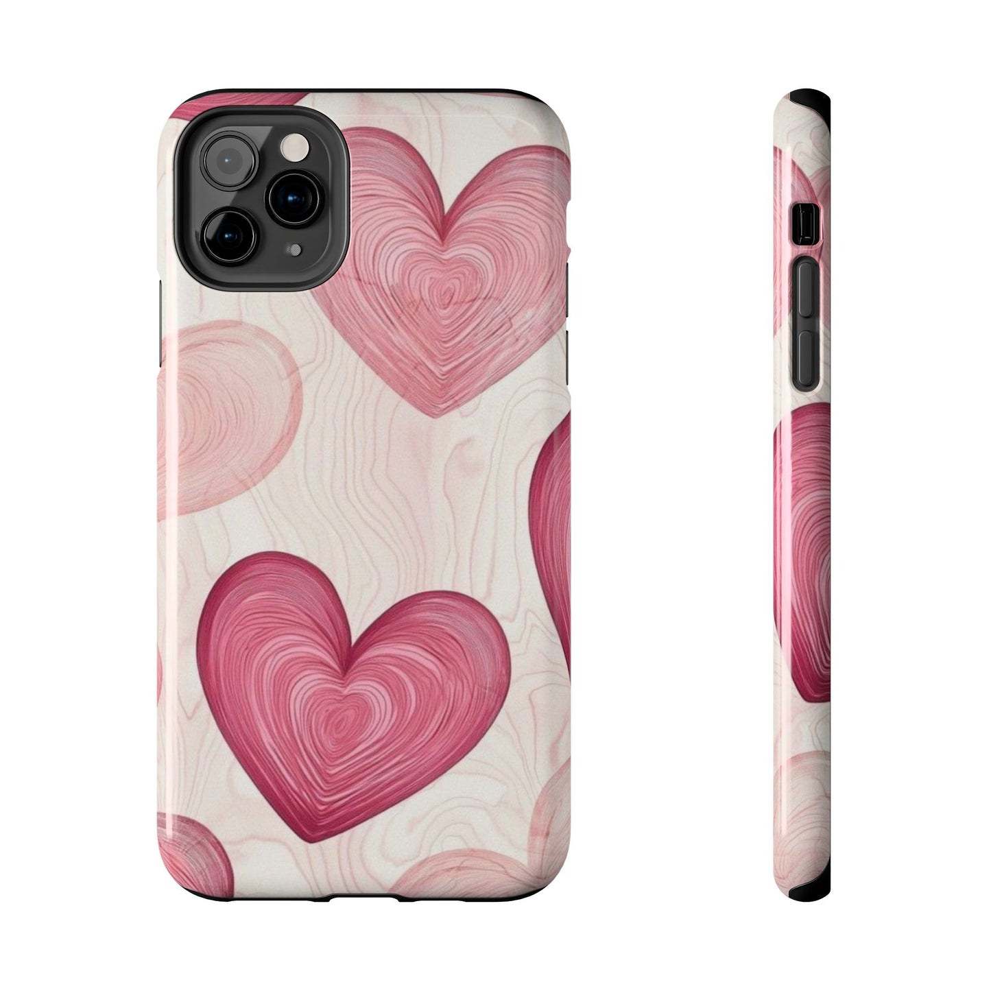 Romantic Heart Phone Cases - Cute, Durable Covers for Valentine's Day, Gift for Her, Love Decor, Phone Accessories