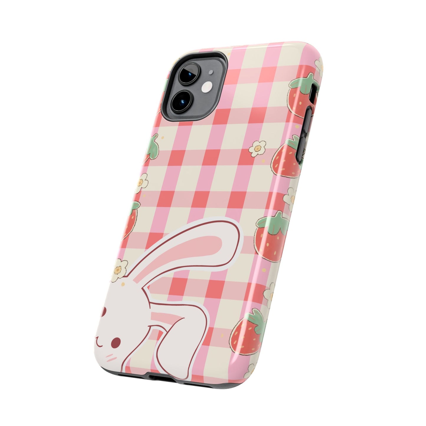 Cute Strawberry Bunny Phone Case