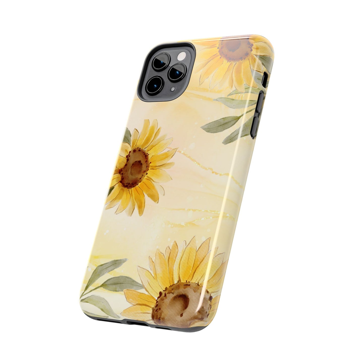 Sunflower Tough Phone Case - Floral Phone Cover, Fall Gift, Durable Phone Case, Stylish Accessory, Nature Lover Gift
