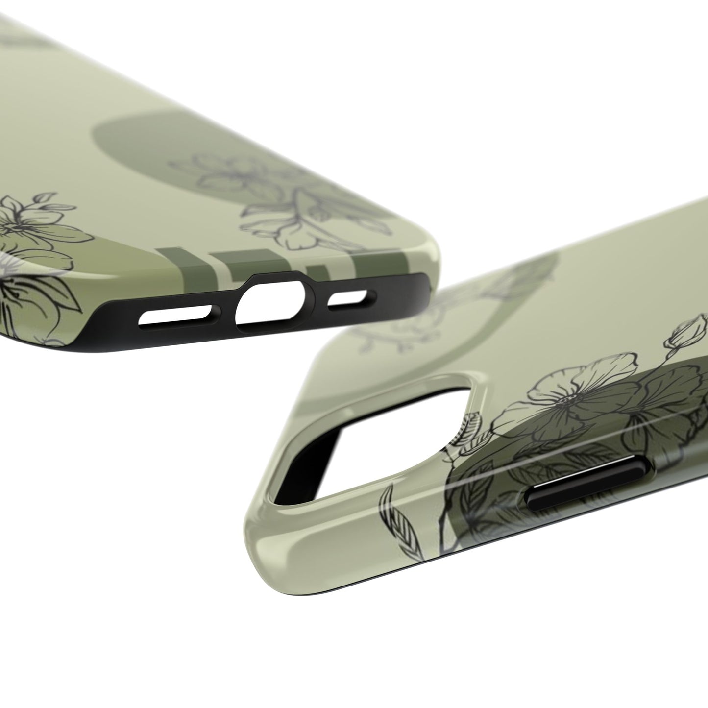 Floral Tough Phone Cases | Stylish Phone Protection | Gift for Her | Eco-friendly Accessories | Trendy Phone Cover