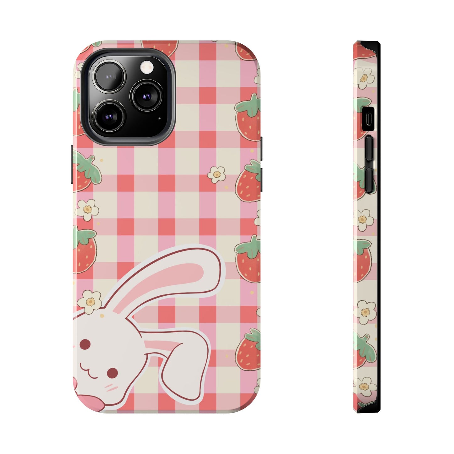 Cute Strawberry Bunny Phone Case